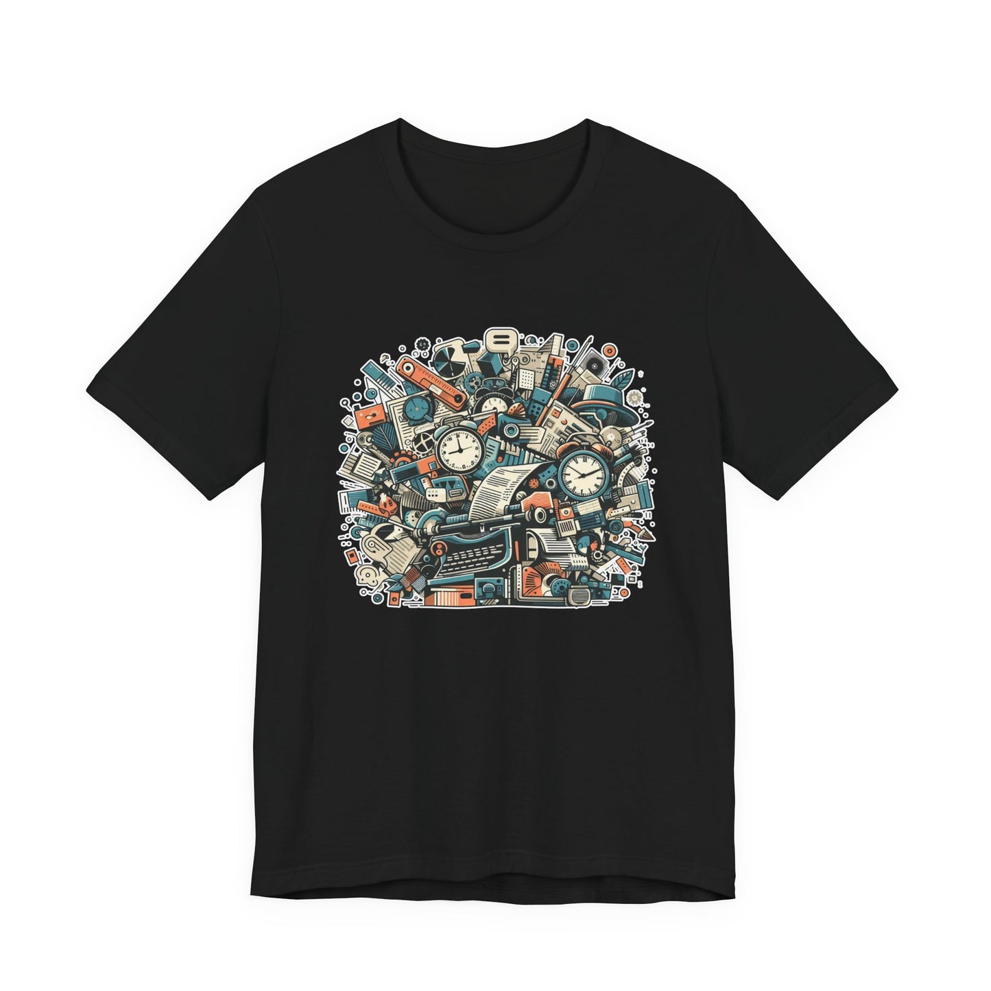 Urban Overload: Crowded Objects T-Shirt