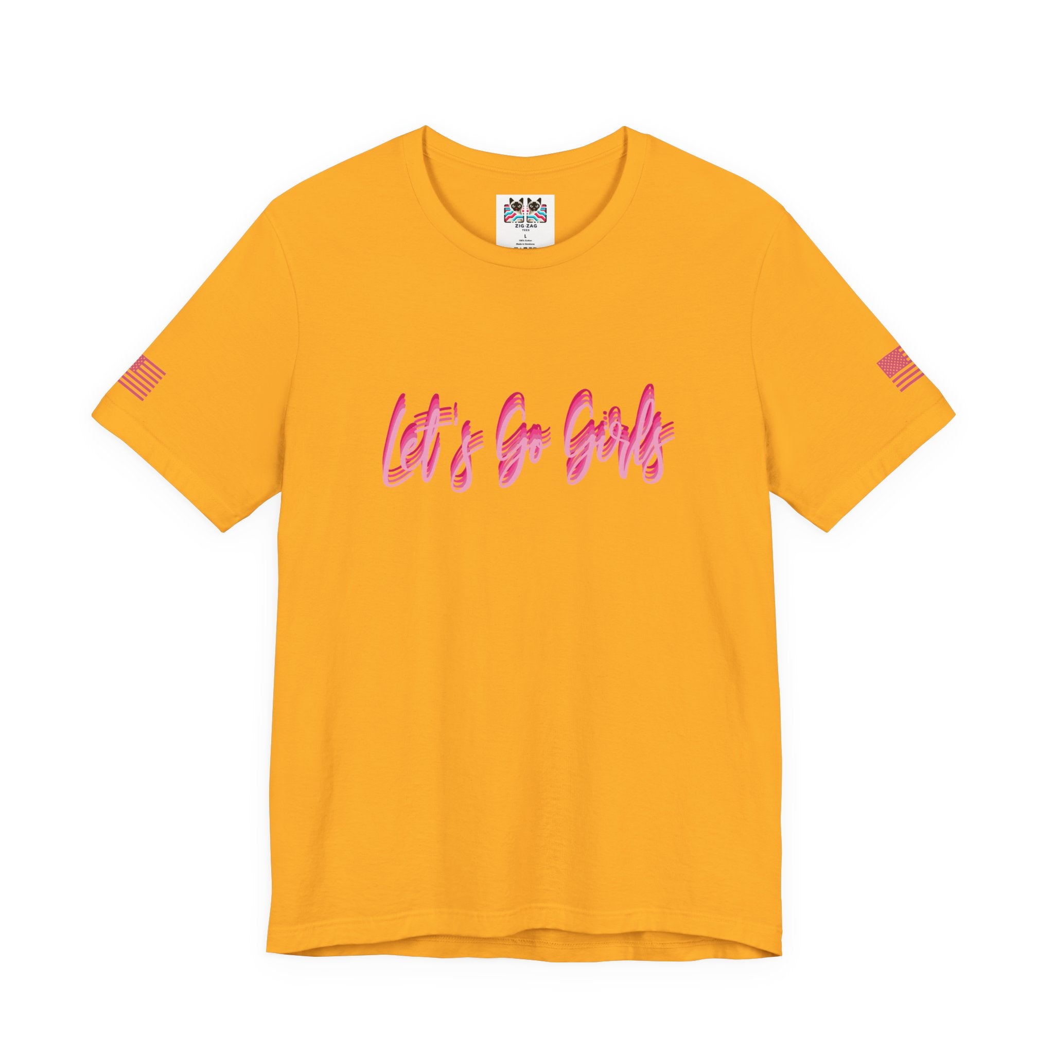 Let's Go Girls T-Shirt – Neon Glow Script Graphic Tee