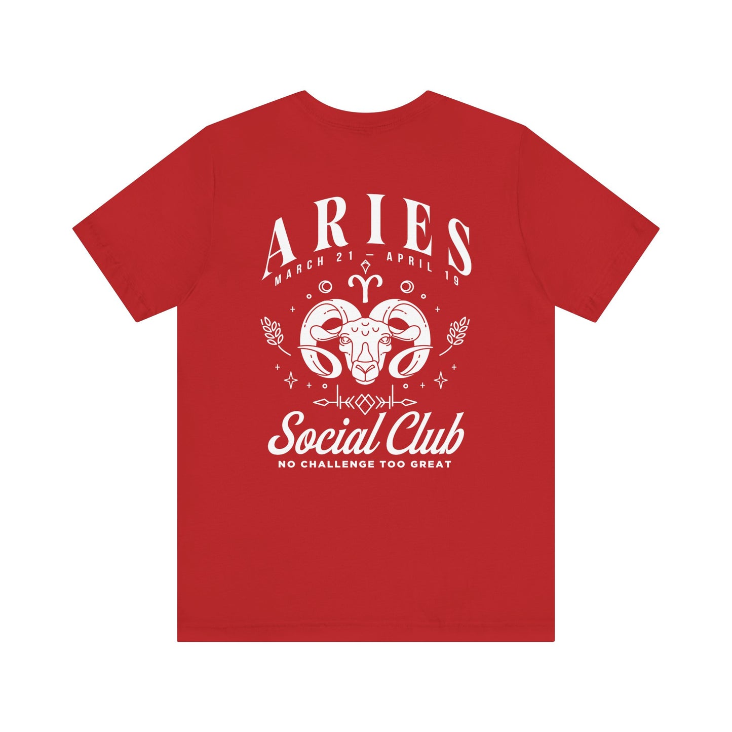 Aries Social Club T-Shirt – No Challenge Too Great