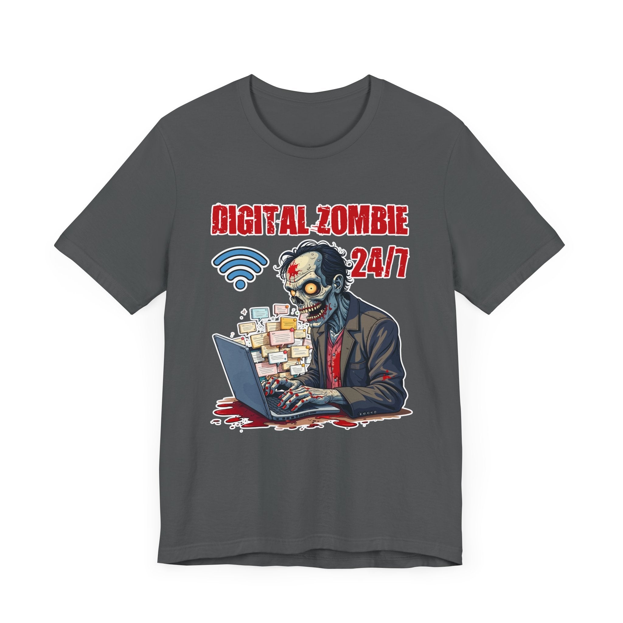 Chronically Online Tee, Internet Addict Shirt, Social Media Humor Graphic, Digital Life Top, Always Plugged In Gift