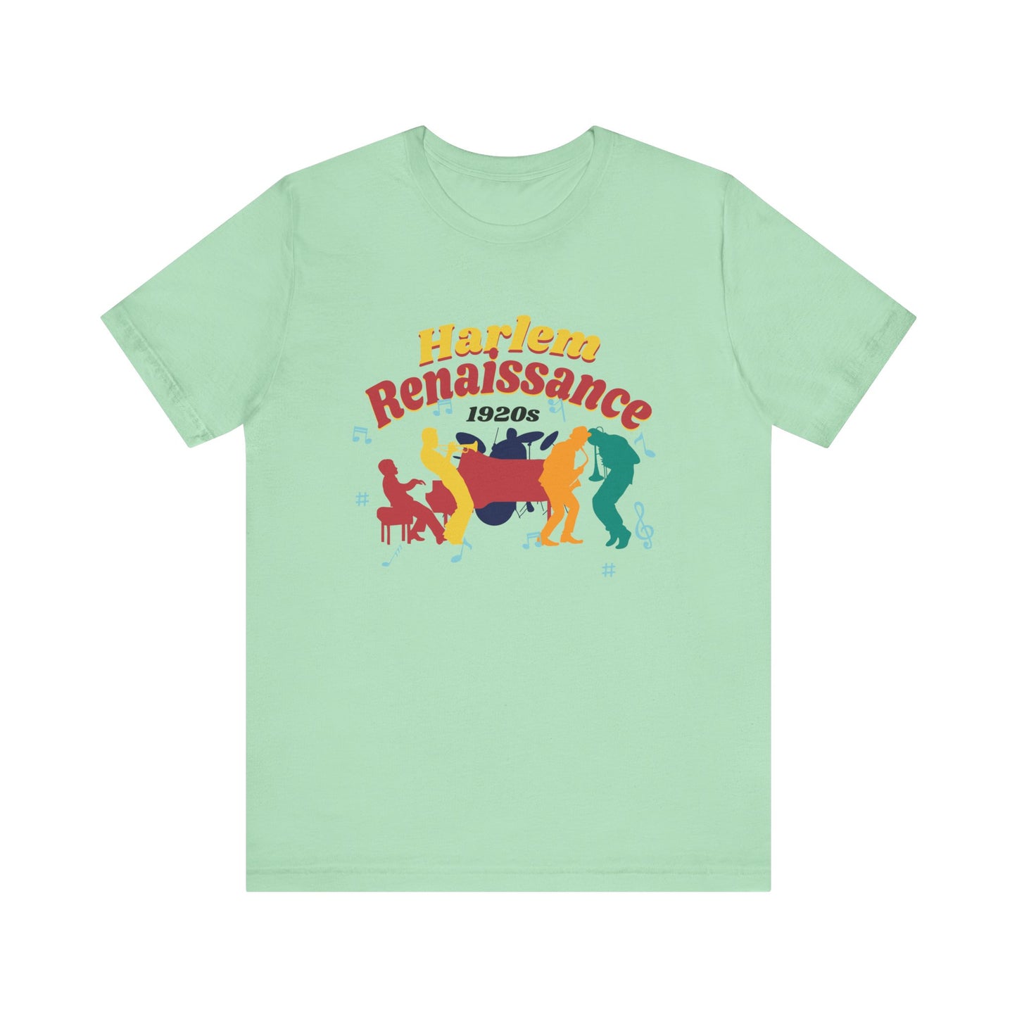 Harlem Renaissance 1920s   Official Graphic Statement Tee for History Buffs, Jazz Lovers, and Cultural Revival Enthusiasts Everywhere