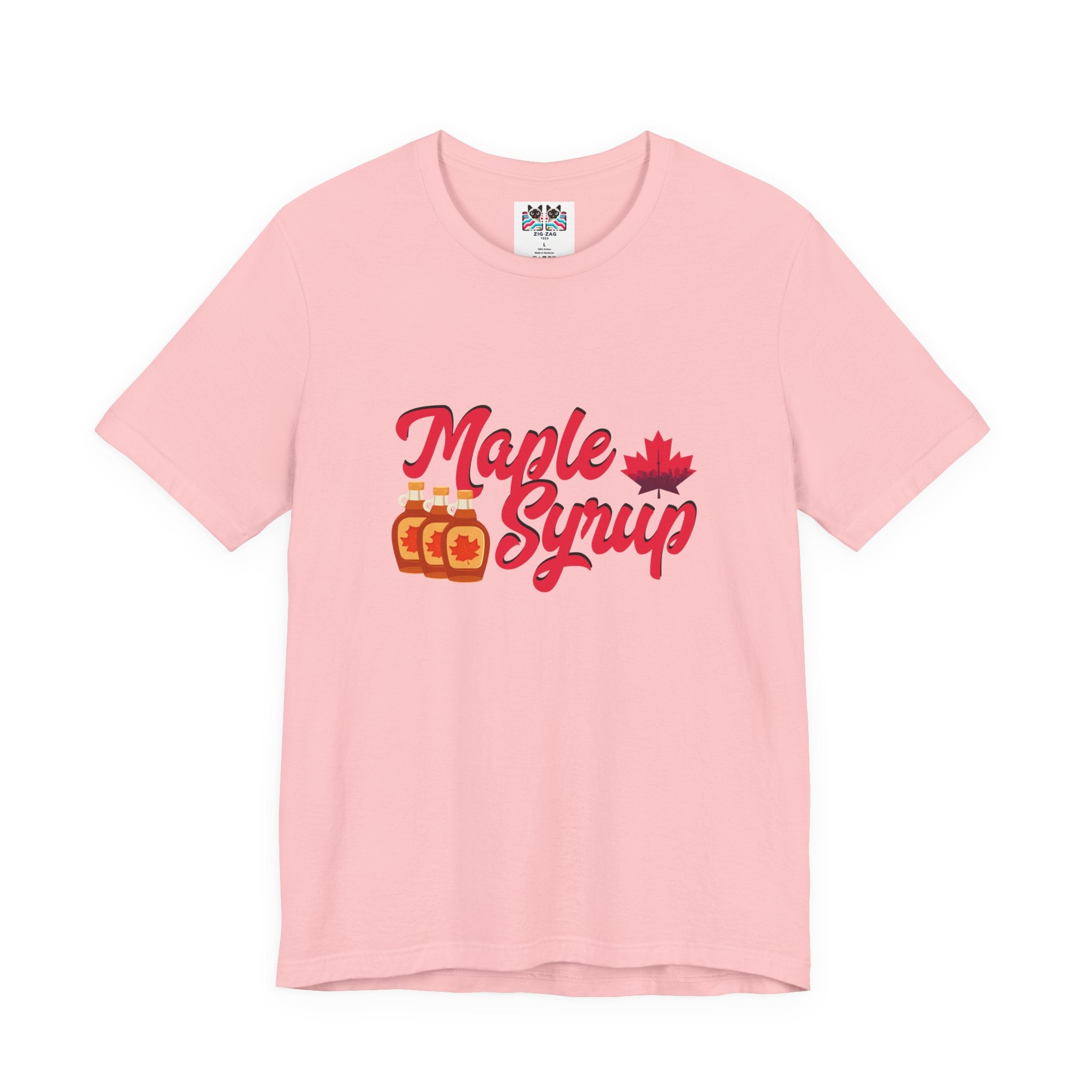 Maple Syrup Breakfast Lovers Tshirt – Waffles, Pancakes & Yogurt