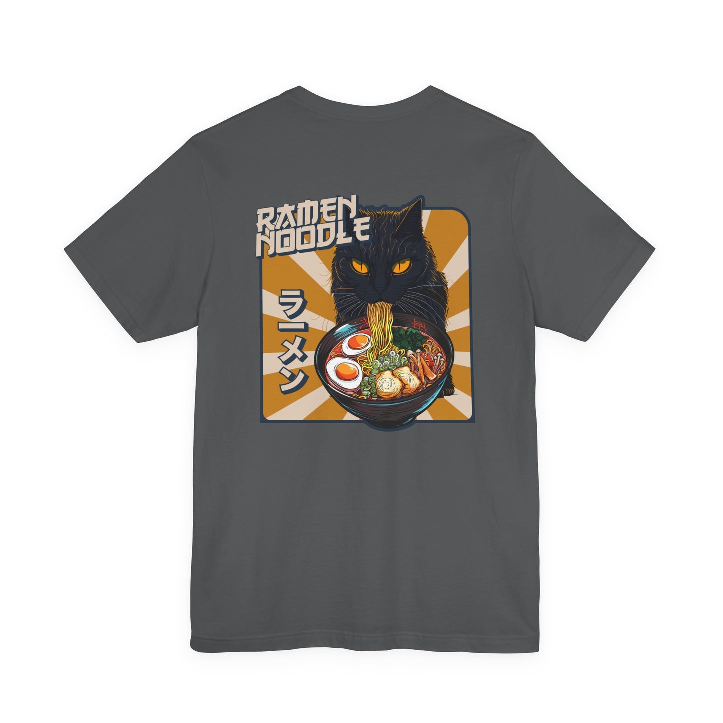 Ramen Cat Noodles Japanese Food Lover T-Shirt