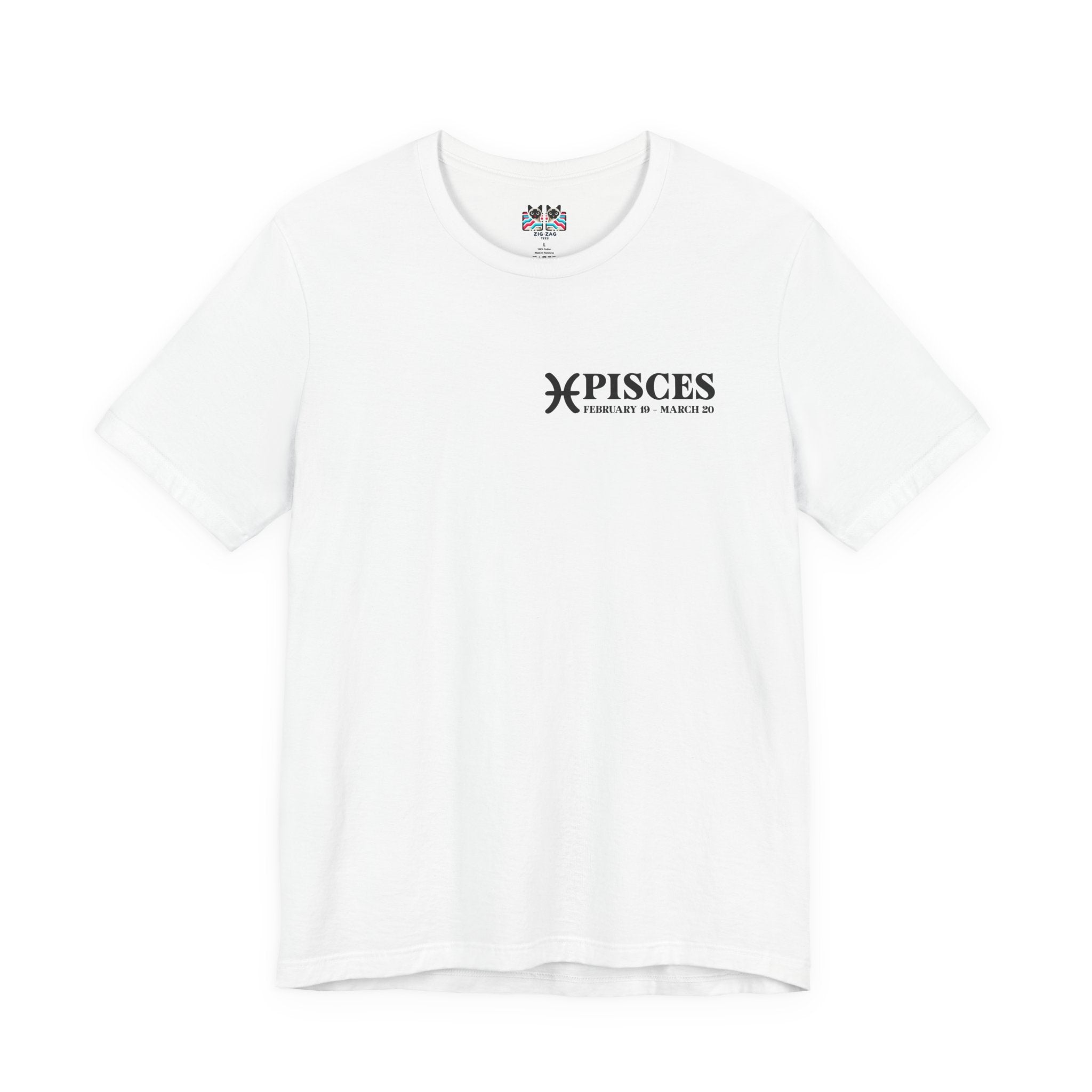 Pisces Zodiac T-Shirt – One Is All and All Is Love Water Element