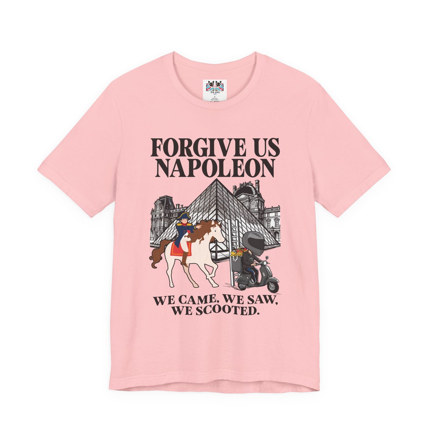 Forgive Us Napoleon – Louvre Museum Heist Tee