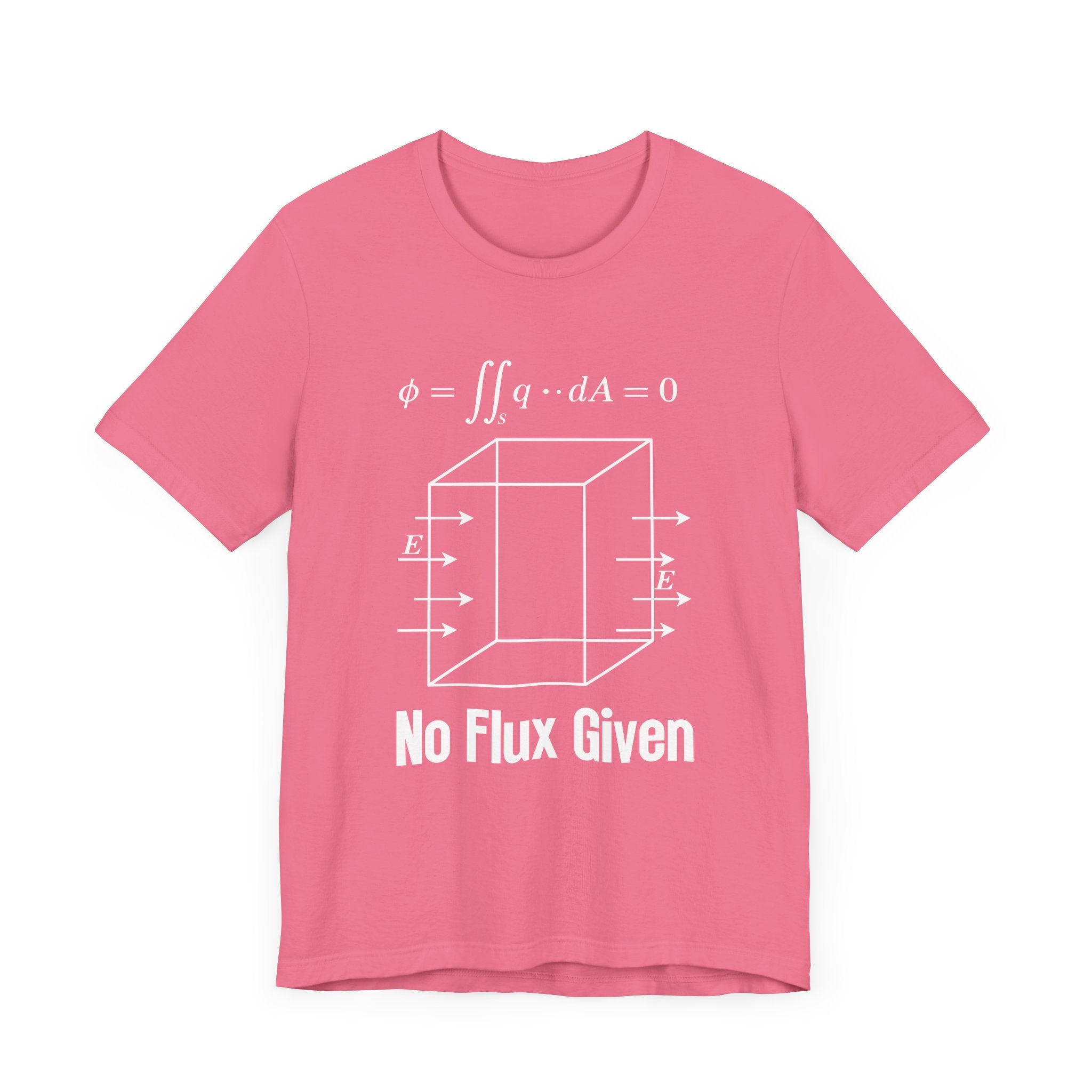 No Flux Given Science T-Shirt – Sarcastic Physics Equation Tee