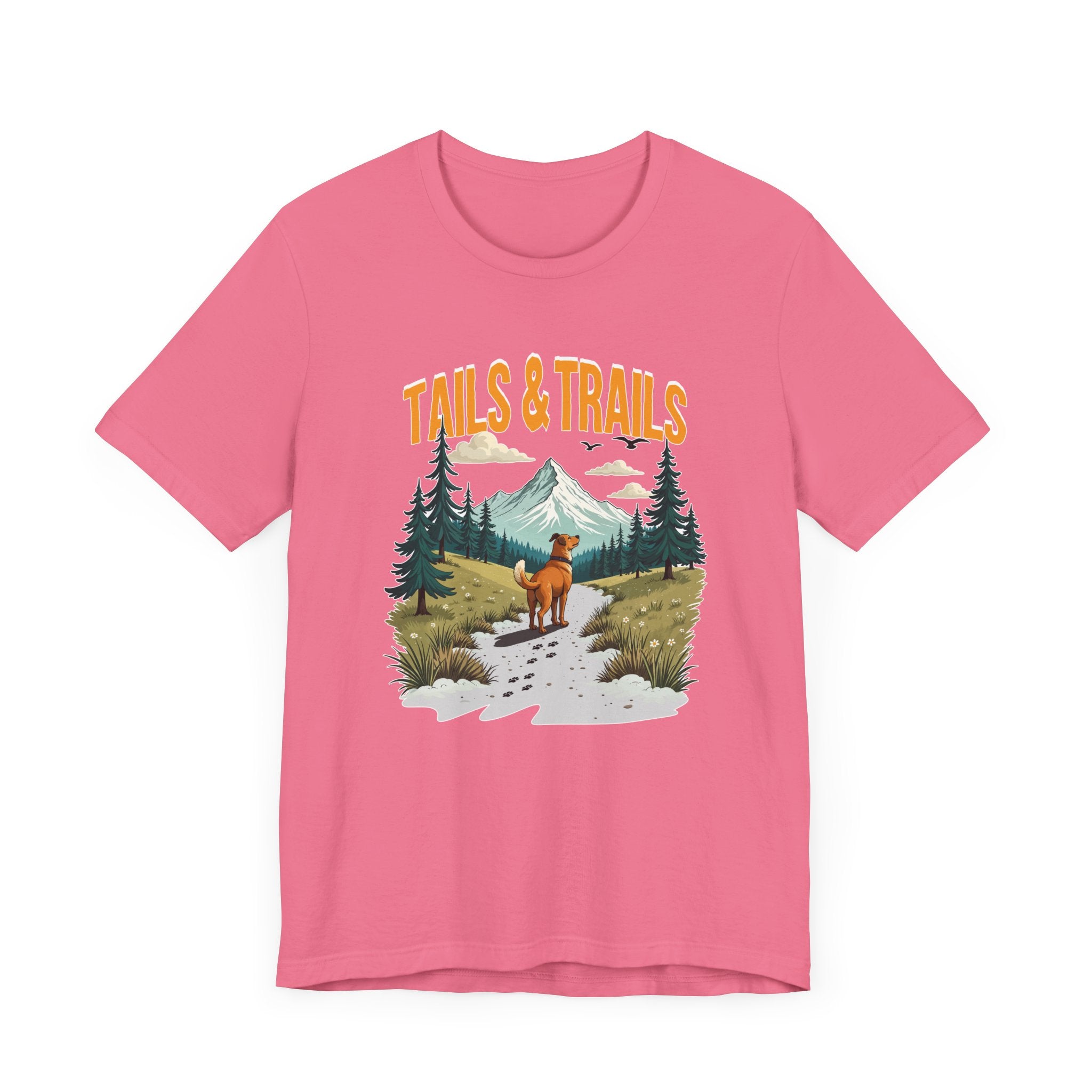 Tails and Trails Shirt Dog Walking Adventure Tee for Pet Parents Who Live for Leashes Parks Muddy Paws and the Great Outdoor Journey