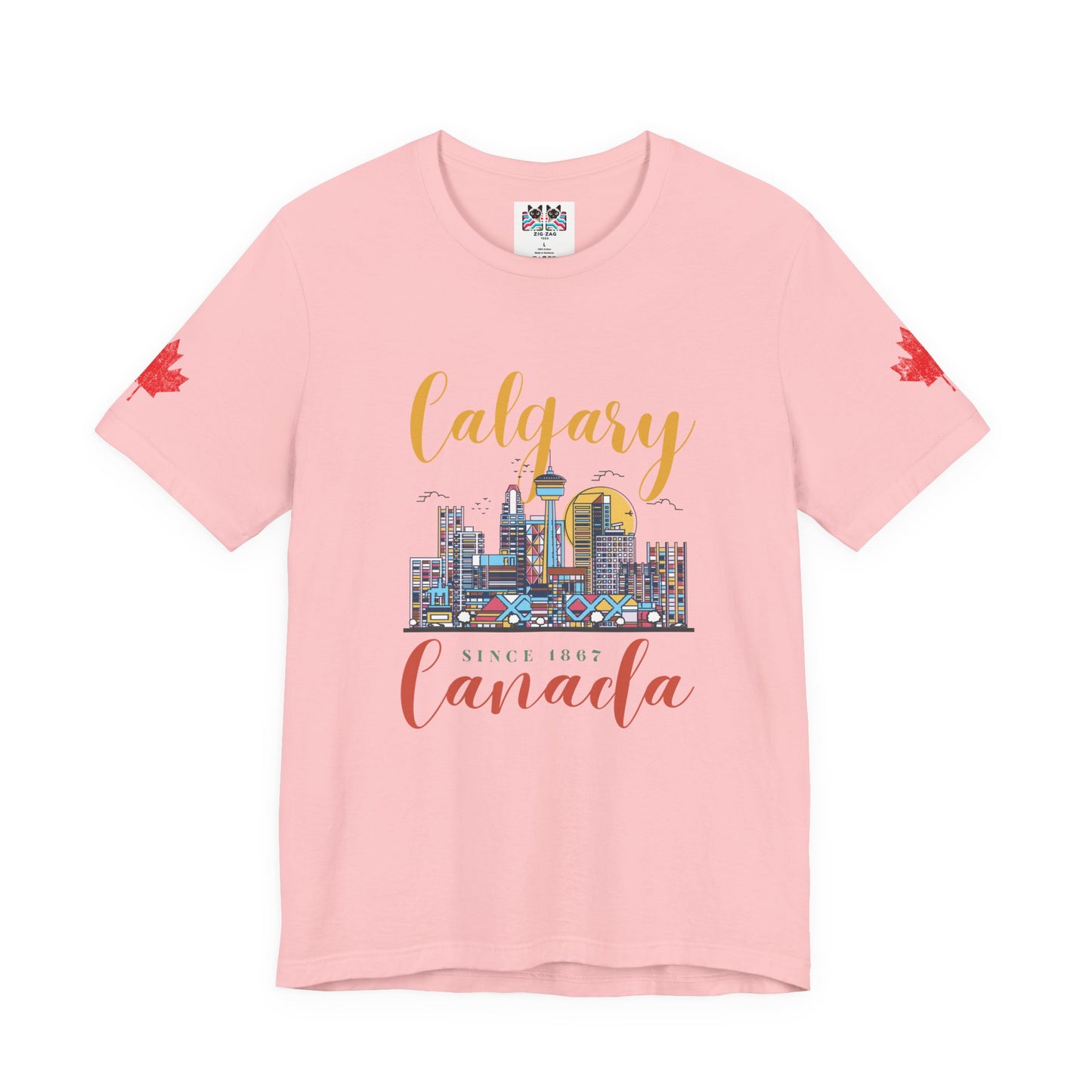 Calgary Canada Skyline Since 1867 T-Shirt