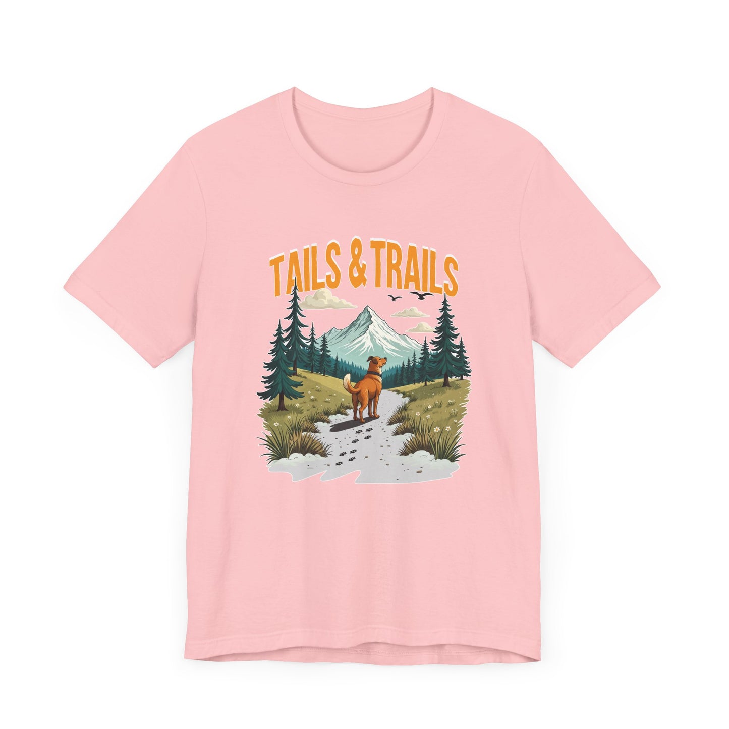 Tails and Trails Shirt Dog Walking Adventure Tee for Pet Parents Who Live for Leashes Parks Muddy Paws and the Great Outdoor Journey