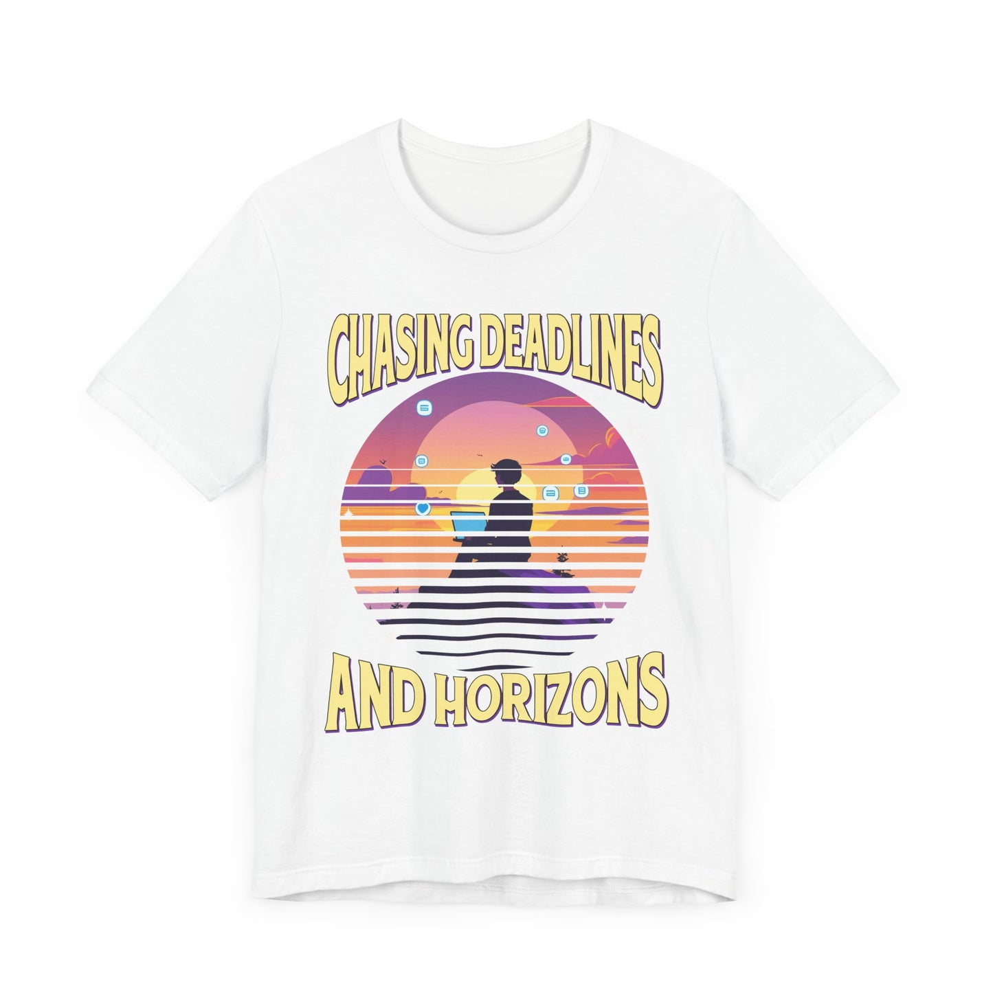 Digital Nomad Vibes - Work & Travel Lifestyle T-Shirt