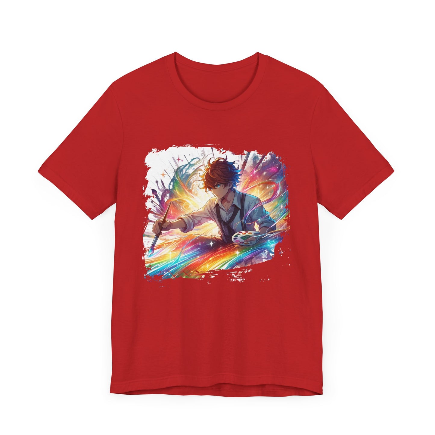 I Am The Creator Of My Destiny Shirt, Bold Painter Manifestation Tee, Artistic Power Graphic T Shirt, Spiritual Anime Apparel, Self Expression Top