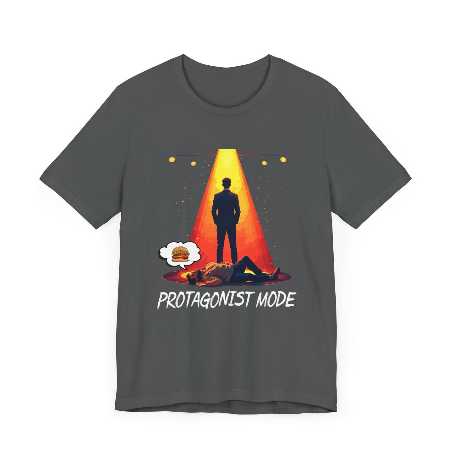 Main character energy, supporting character effort   Official Graphic Statement Tee for Bold Minds, Modern Thinkers, and Everyday Expression Everywhere