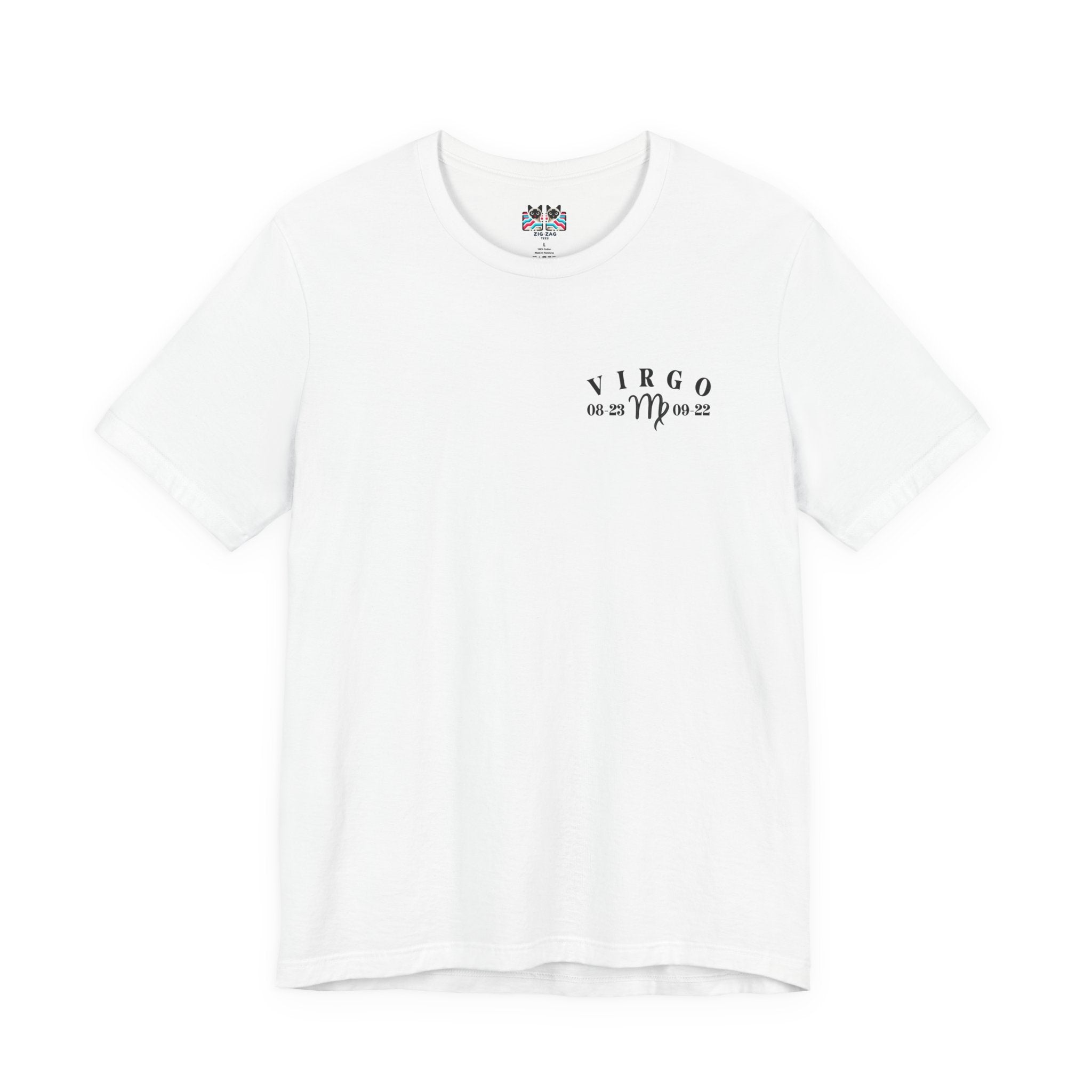 Virgo Constellation & Floral Zodiac T-Shirt – August 23 to September 22