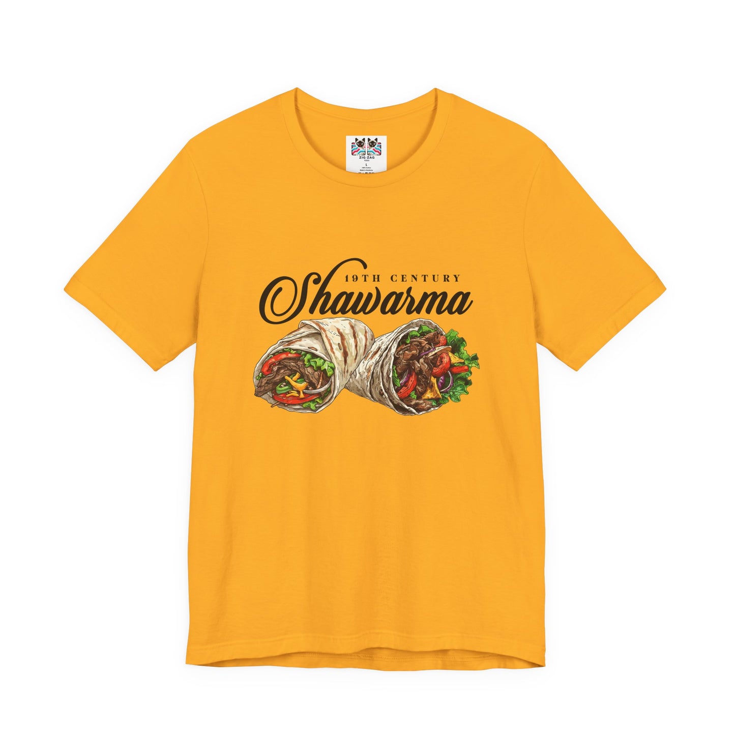 The Classic Shawarma 19th Century Tshirt – Middle Eastern Culinary Icon