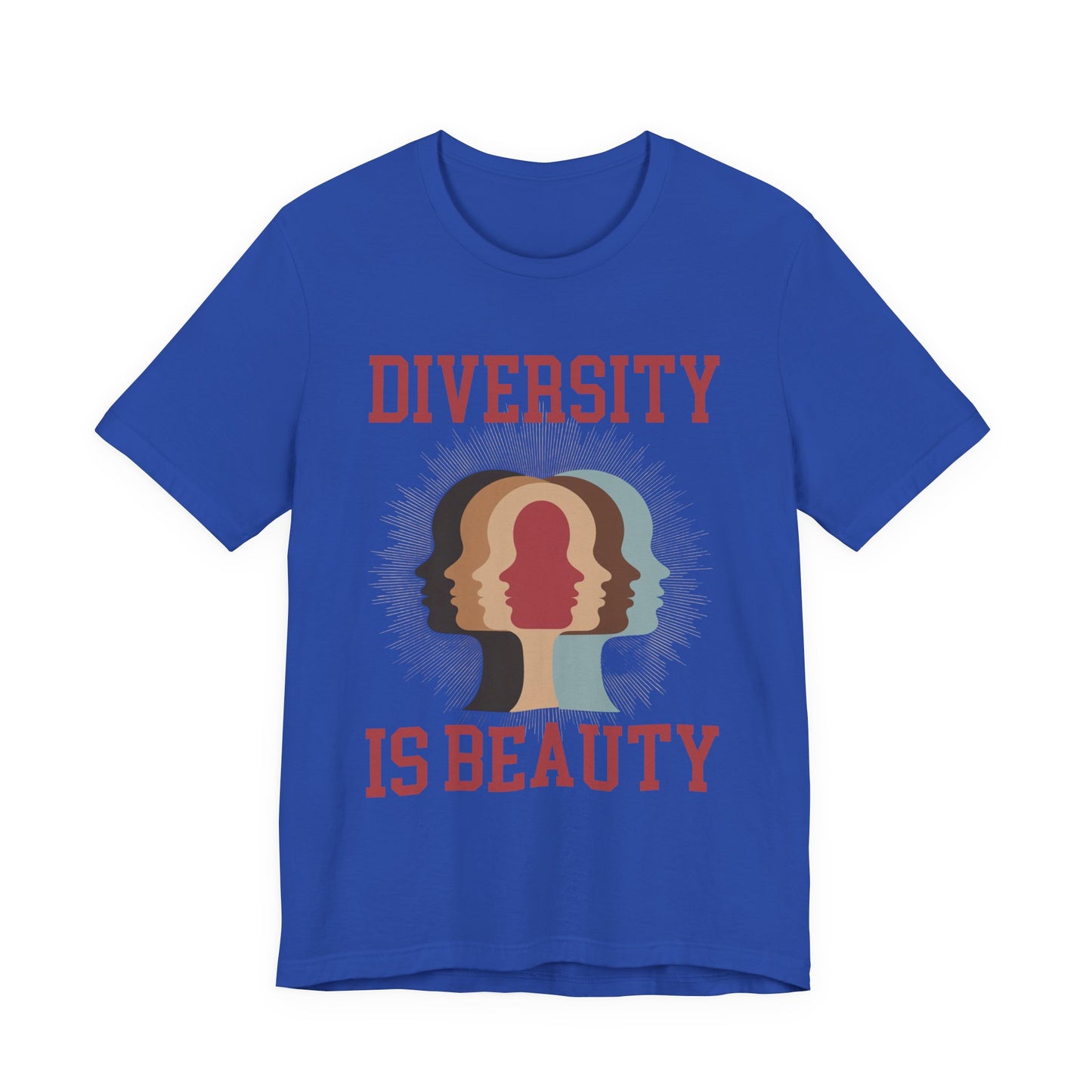 Diversity Is Beauty – Faces in Every Shade Inclusive Graphic T-Shirt