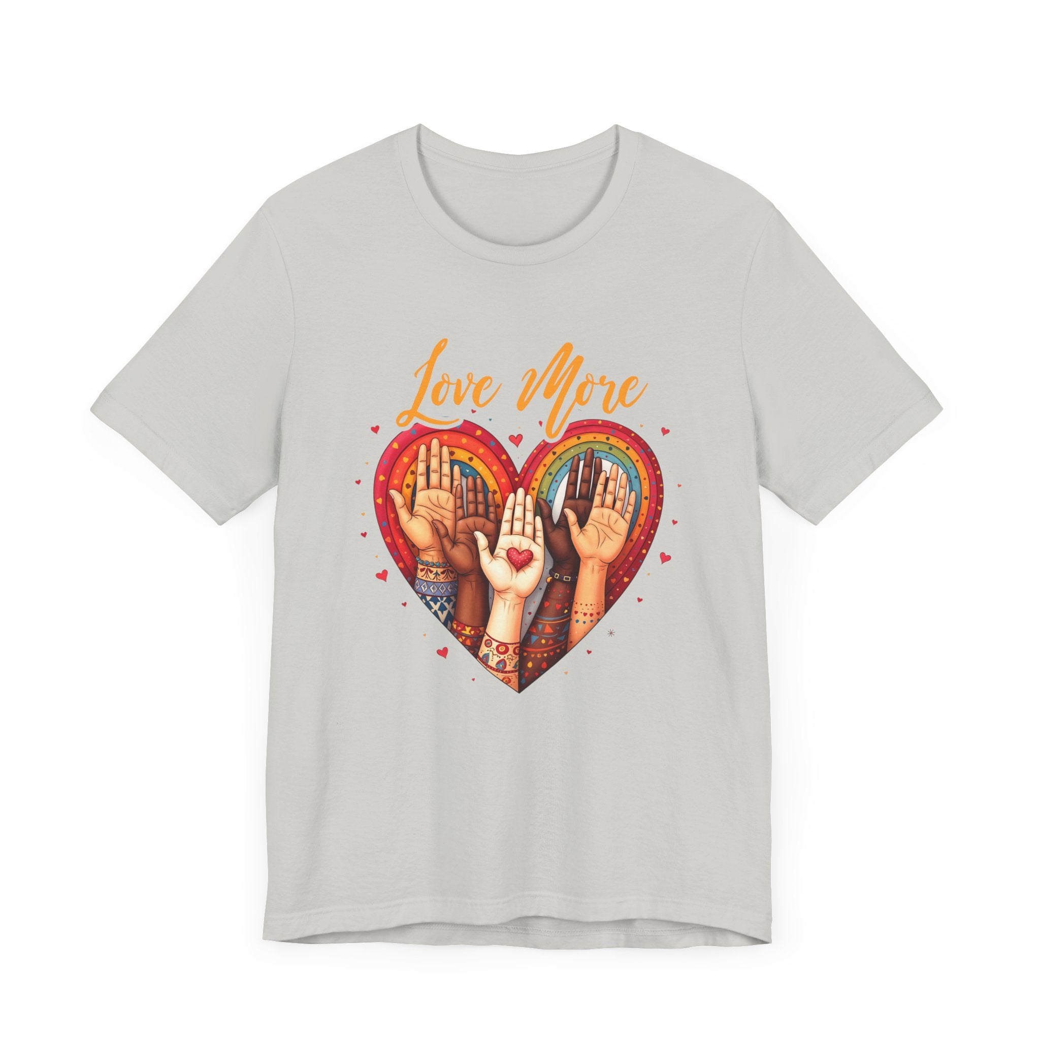 More Love Less Labels Shirt Equality Awareness Graphic Tee Encouraging Acceptance and Identity Beyond Boxes for All People Everywhere