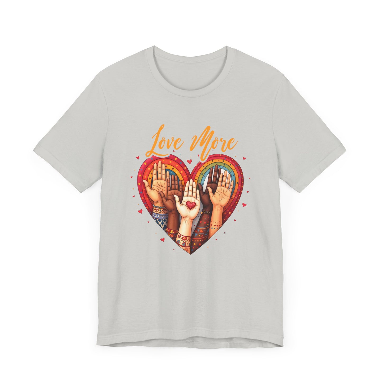 More Love Less Labels Shirt Equality Awareness Graphic Tee Encouraging Acceptance and Identity Beyond Boxes for All People Everywhere