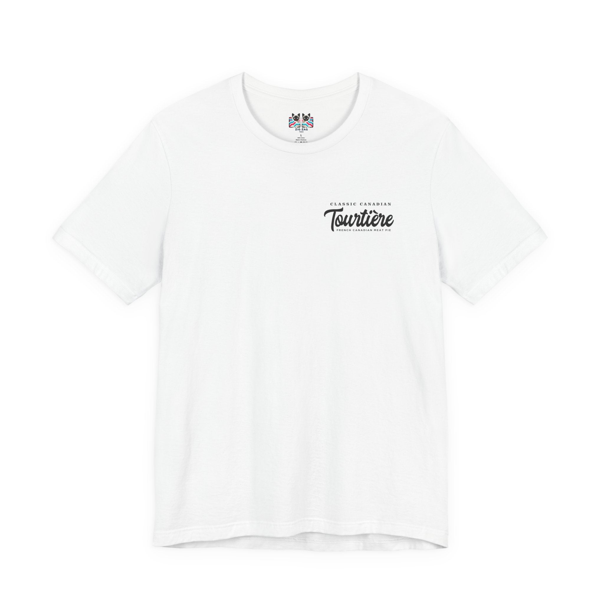 Classic Canadian Tourtiere T-Shirt – Featuring Iconic Ingredients & French Canadian Origins