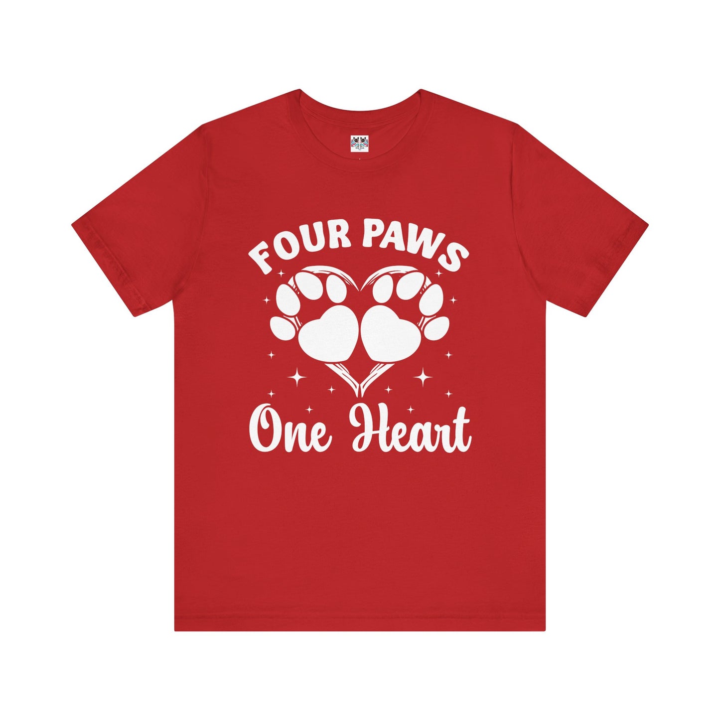 Four Paws, One Heart T-Shirt