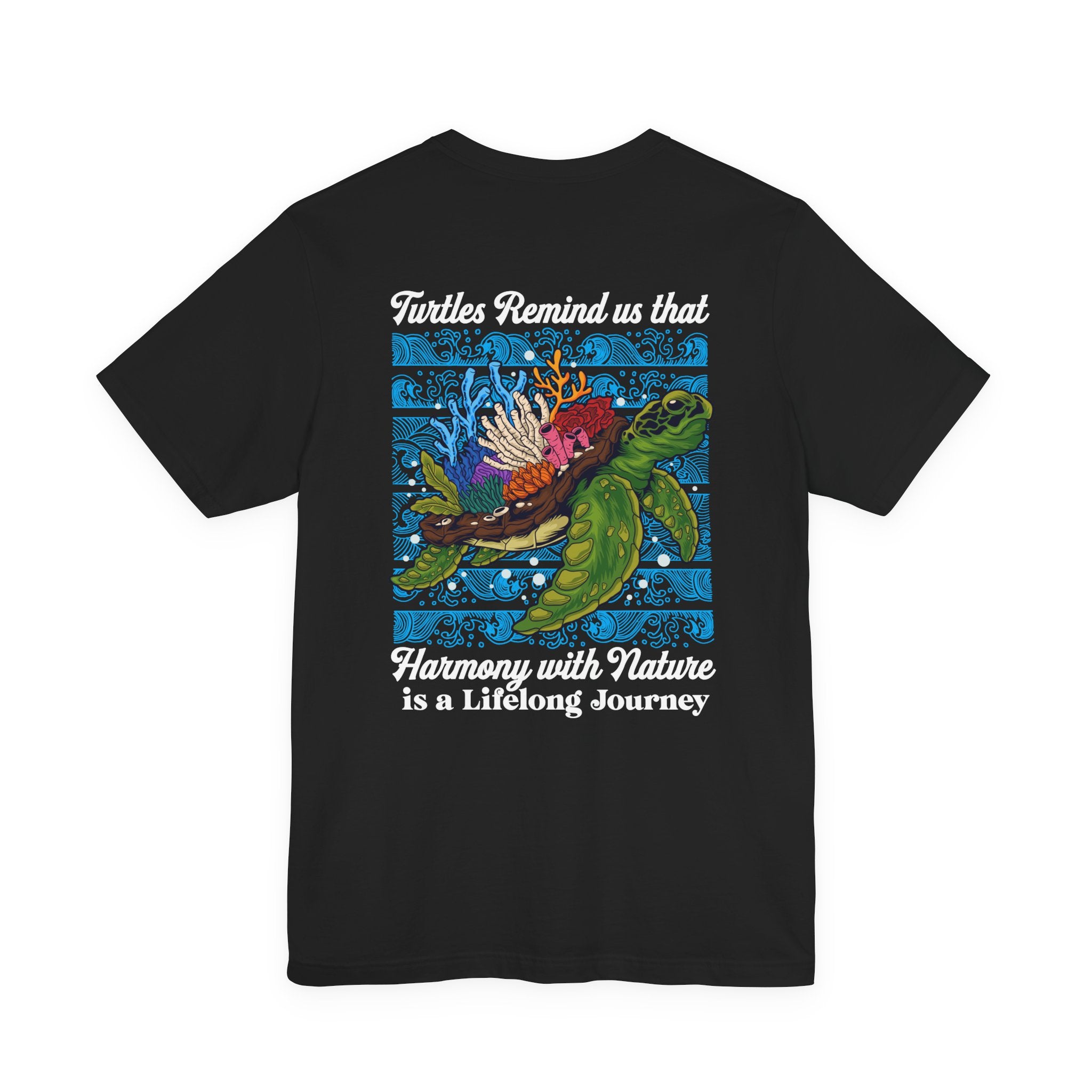 Harmony with Nature Turtle Tshirt – A Lifelong Journey