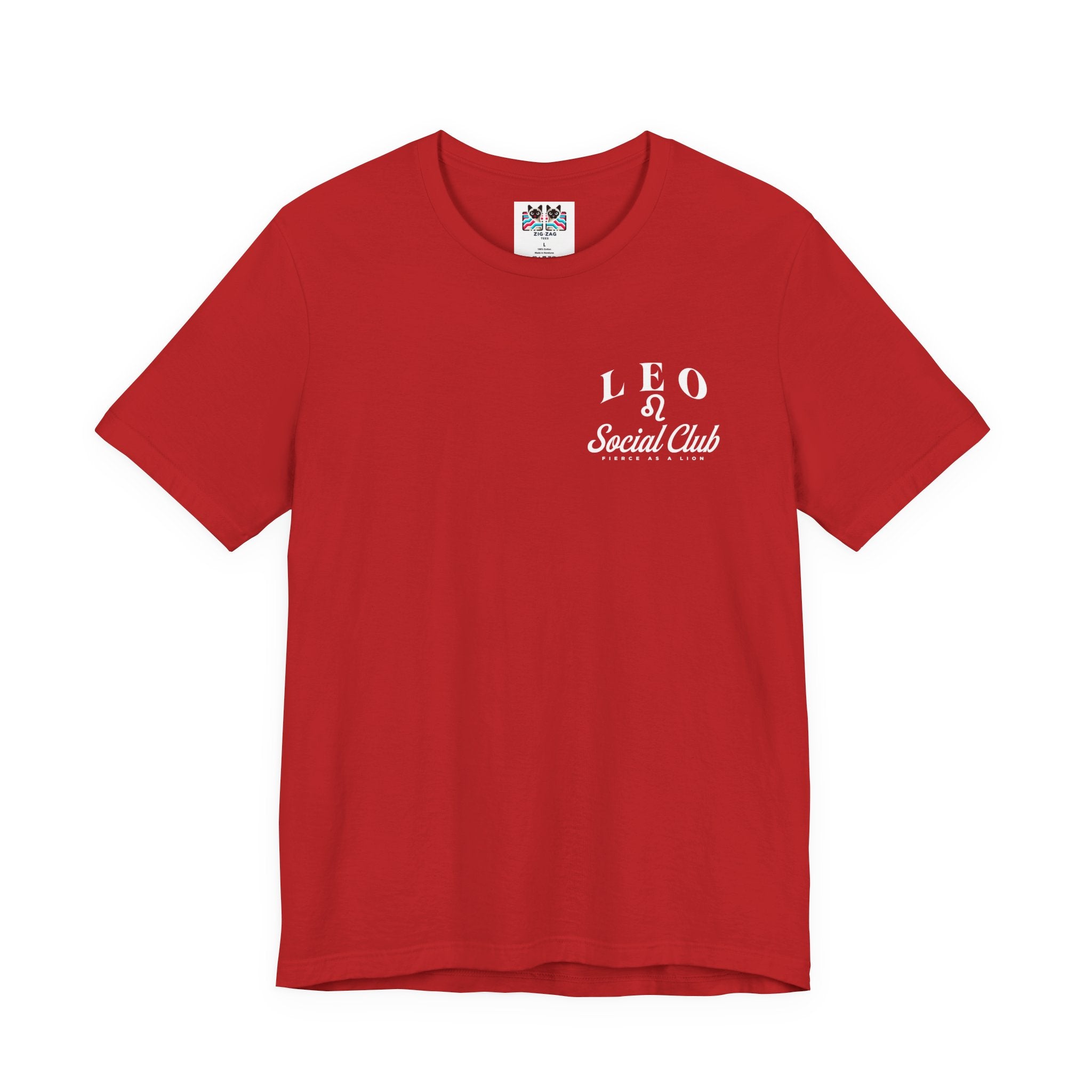 Leo Social Club T-Shirt – Fierce as a Lion