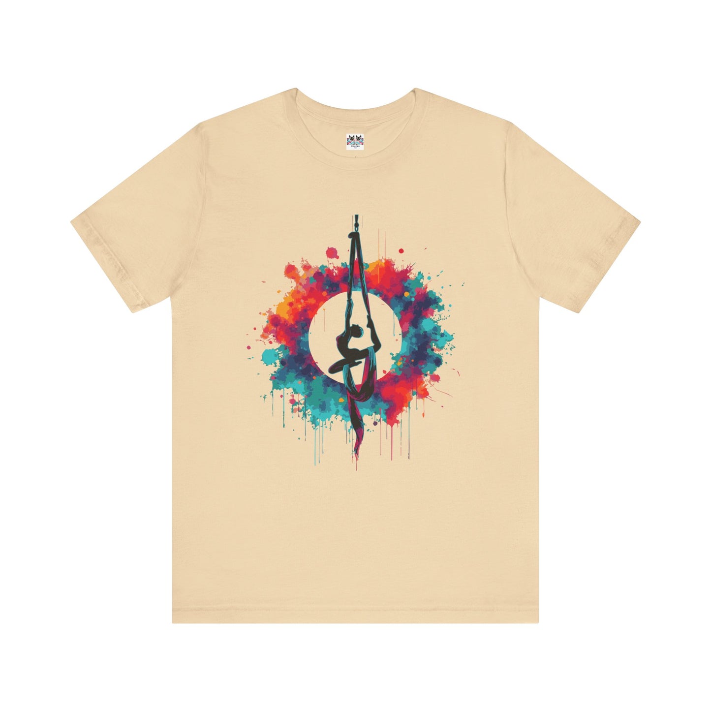 Aerialist Colorsplash Aerial Yoga Artistic Movement T-Shirt