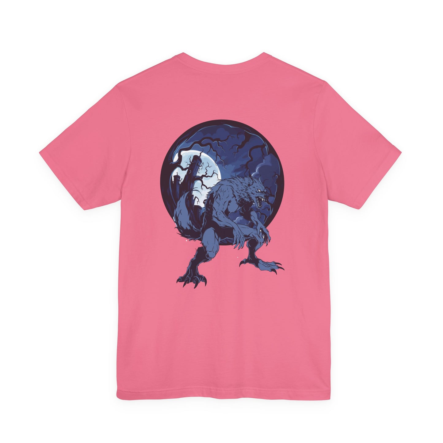 The Werewolf Full Moon Forest Howling Horror T-Shirt