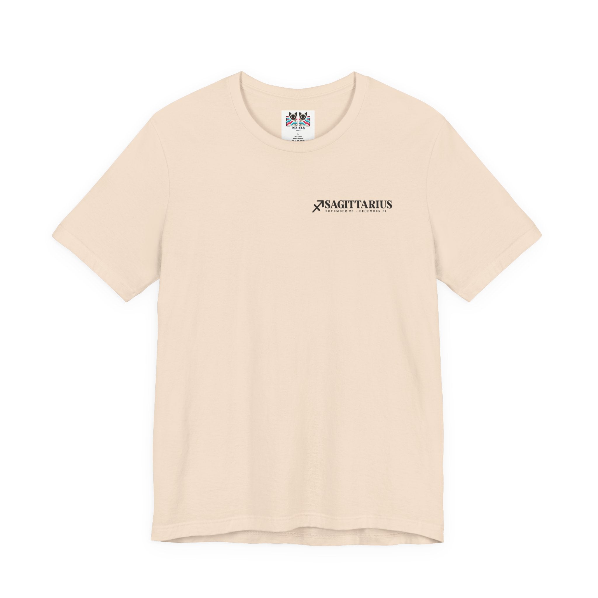 Sagittarius Zodiac T-Shirt – Wild Heart Wise Mind Fire Element