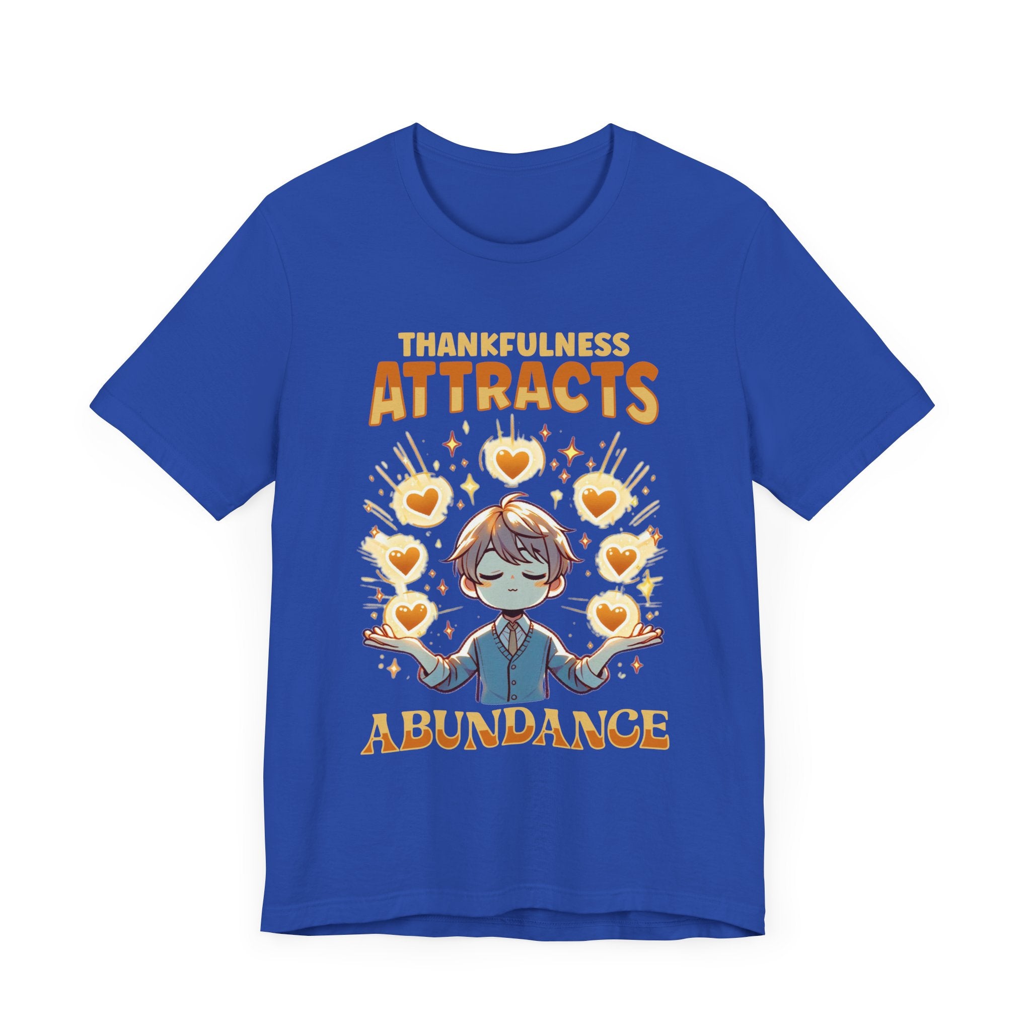 Thankfulness Attracts Abundance | Gratitude & Positivity T-Shirt