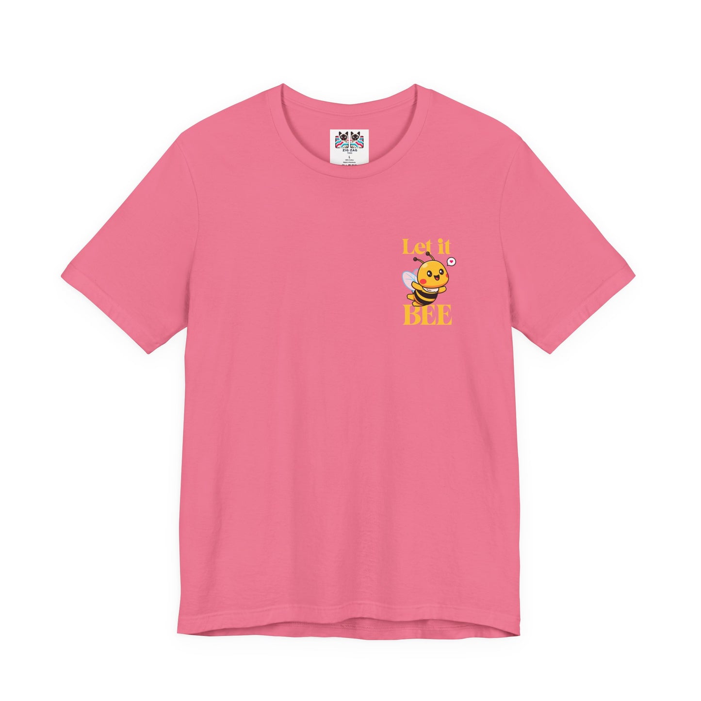 Let It Bee Happy Flying Bee T-Shirt