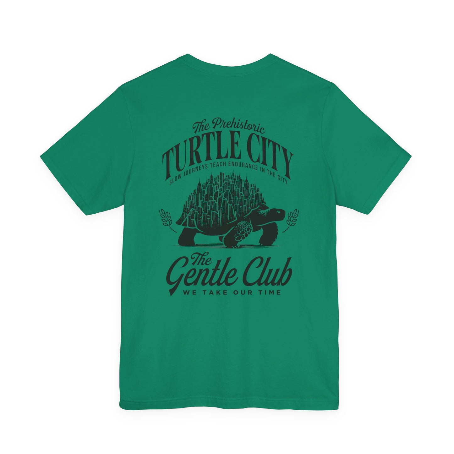 The Prehistoric Turtle City Tshirt – Slow Journeys Teach Endurance