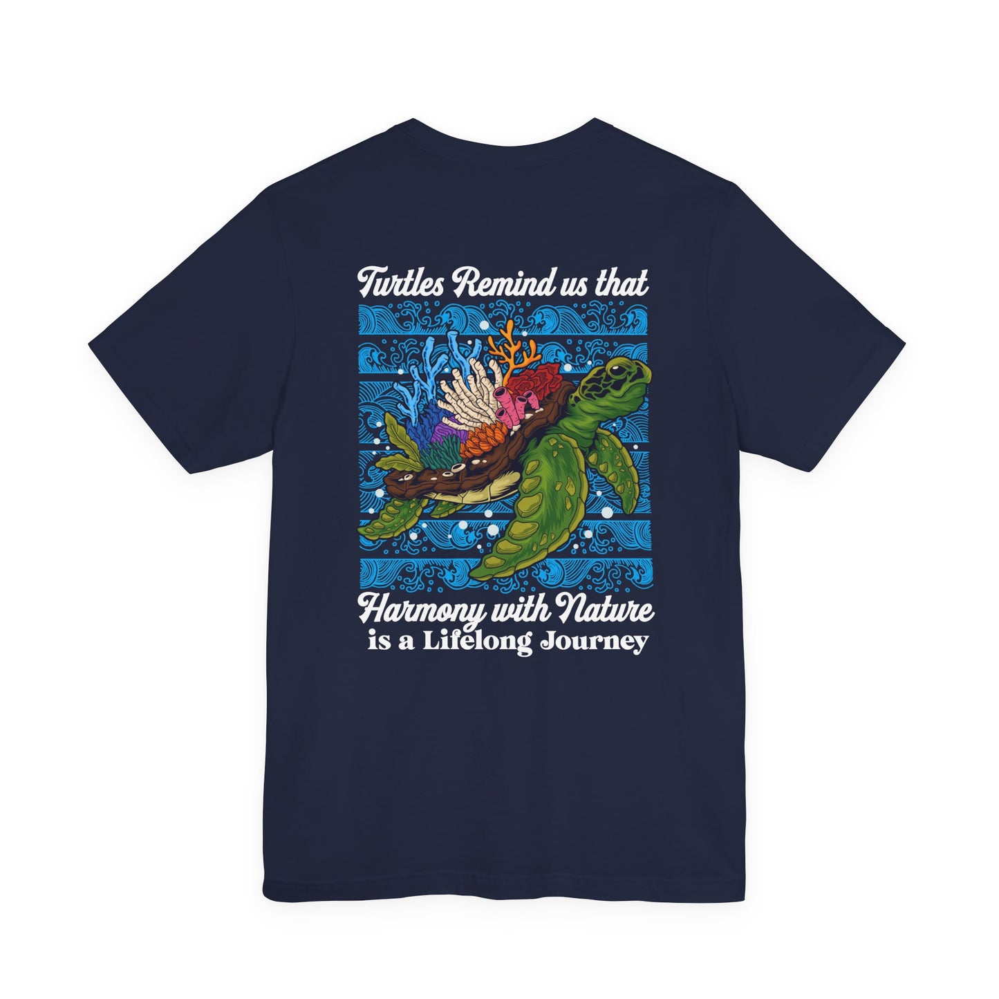 Harmony with Nature Turtle Tshirt – A Lifelong Journey