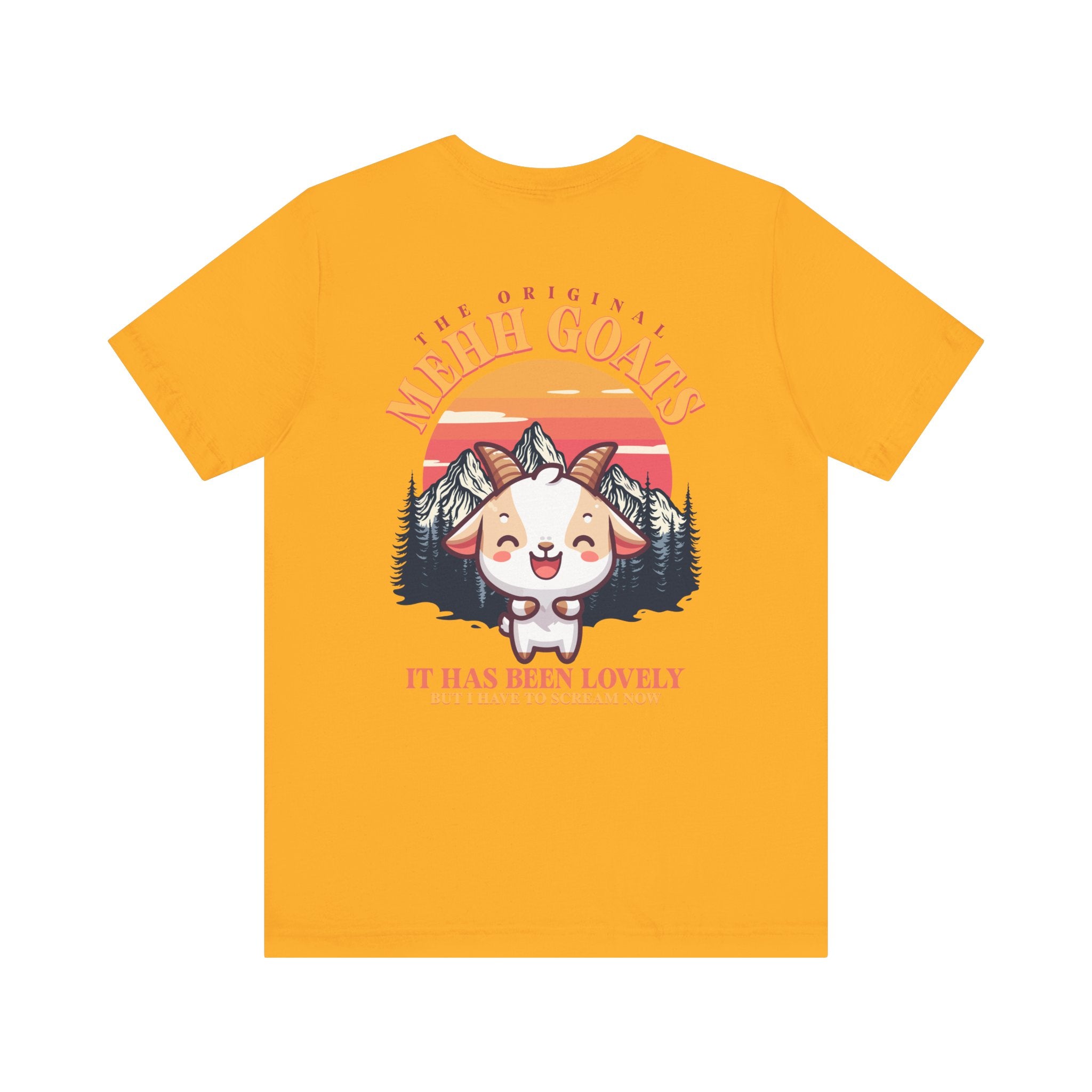 The Original MEHH GOATS Happy Laughing Goat T-Shirt