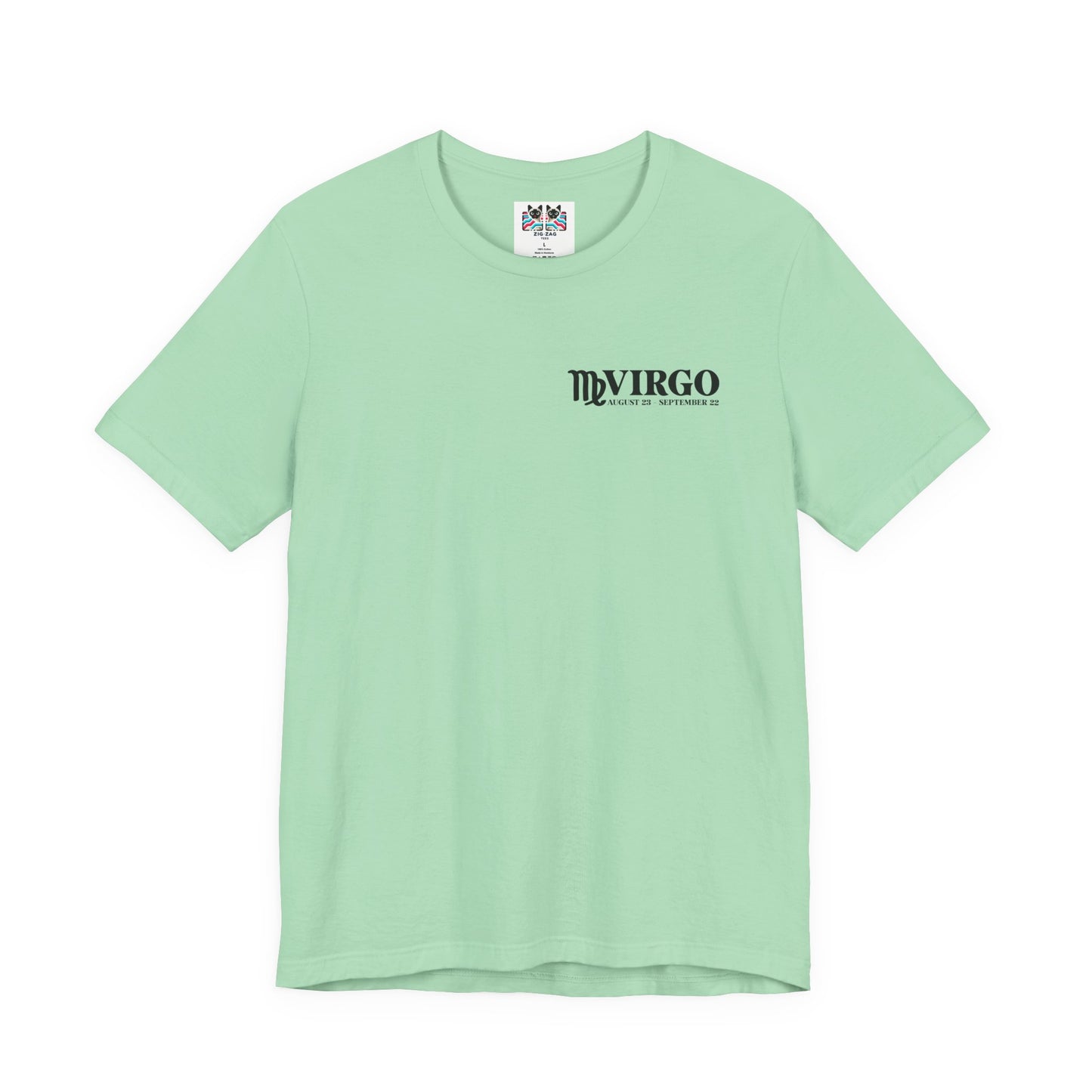 Virgo Lady Zodiac T-Shirt – Excellence Is Not an Act but a Habit