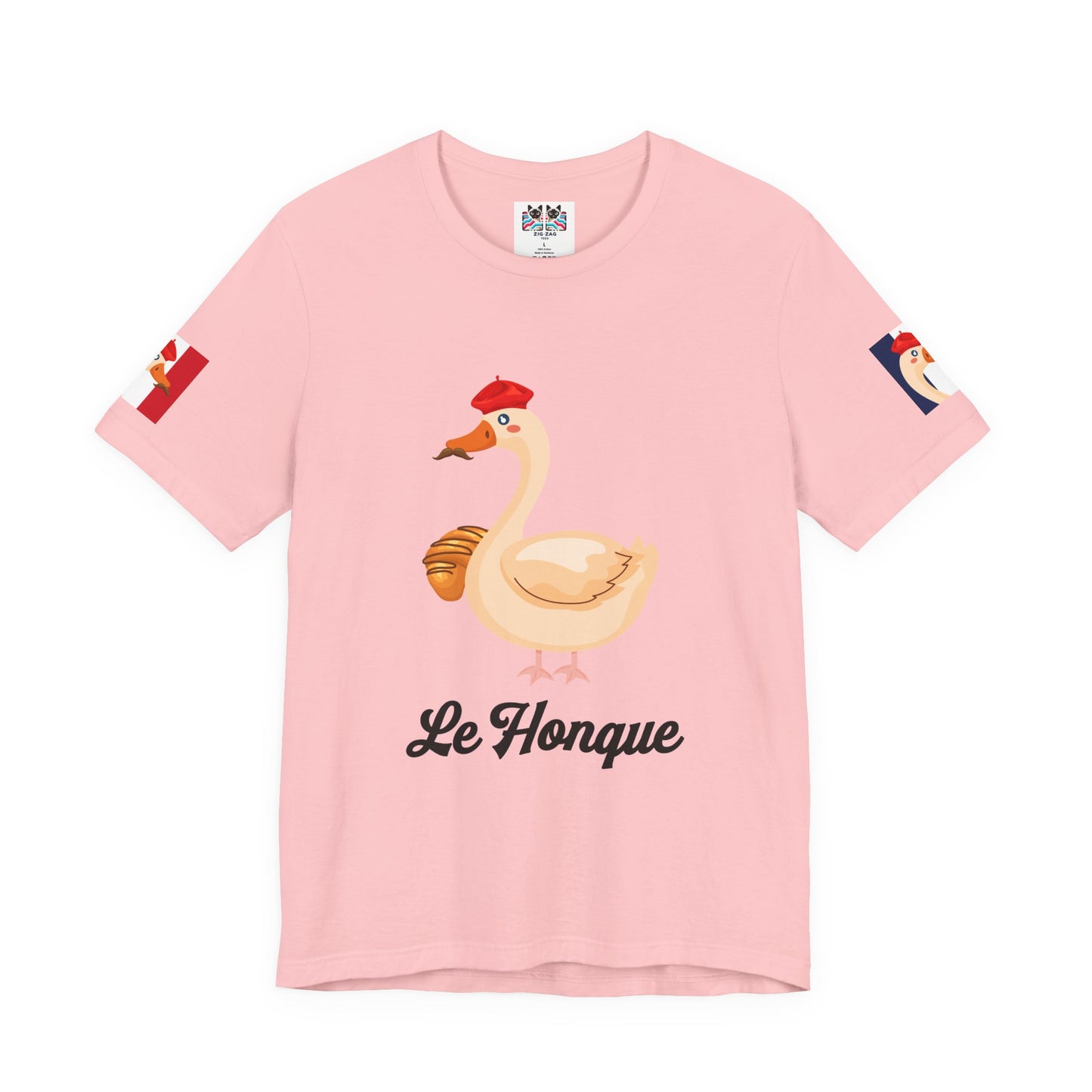 Le Honque Goose T-Shirt – Funny French Beret Goose Meme Graphic Tee