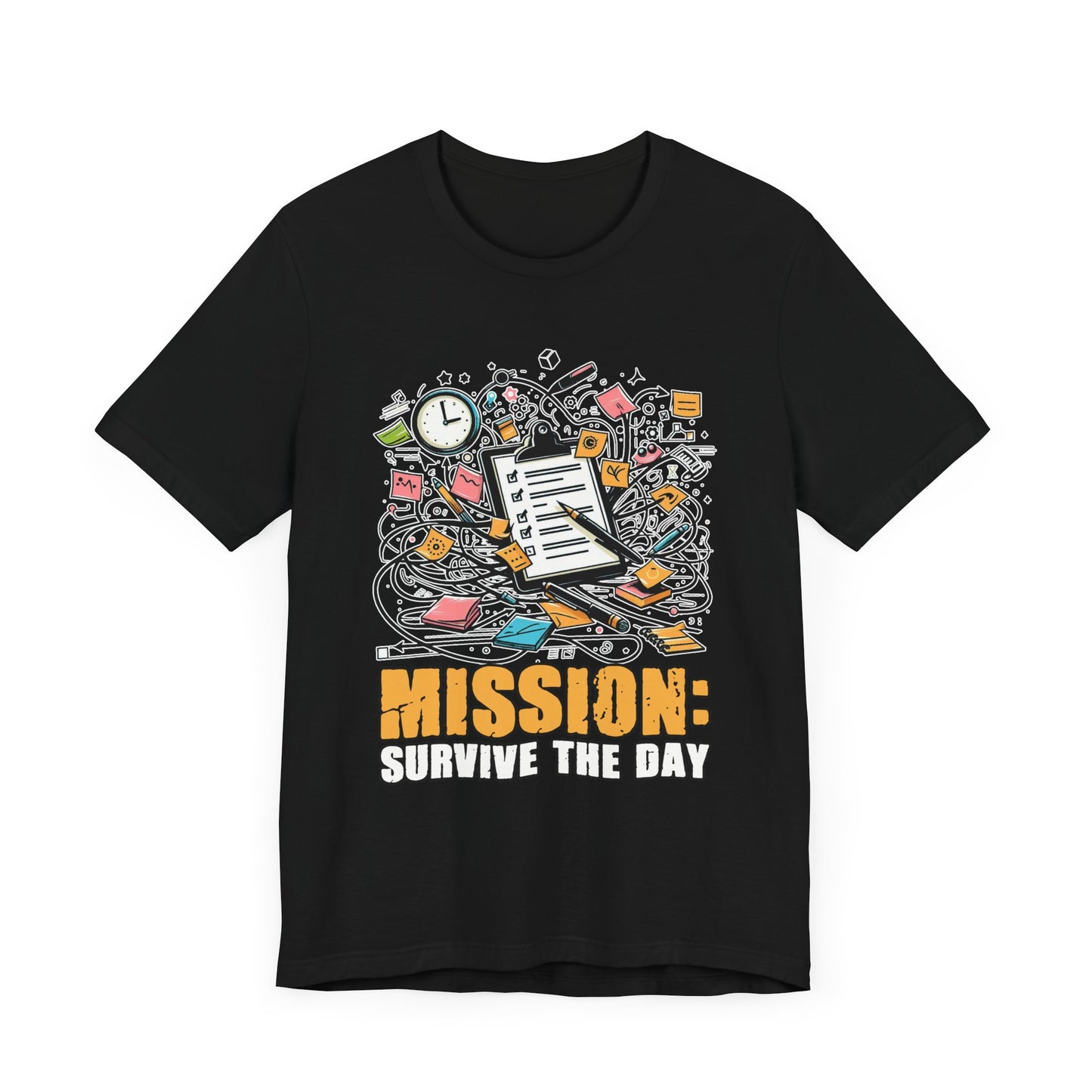 Chaos Coordinator- Mission to Survive | Task List Graphic T-Shirt