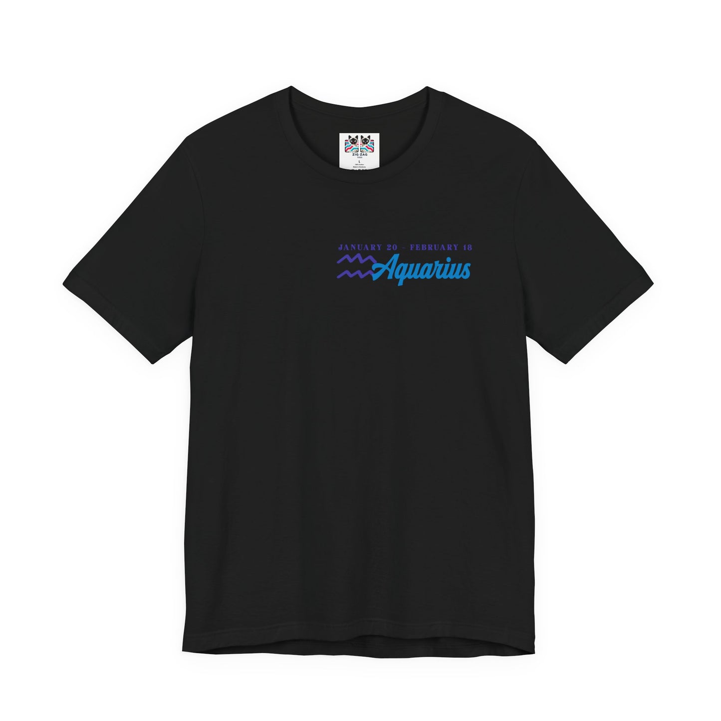 Aquarius Zodiac T-Shirt – Embrace Your Uniqueness Zodiac Wheel