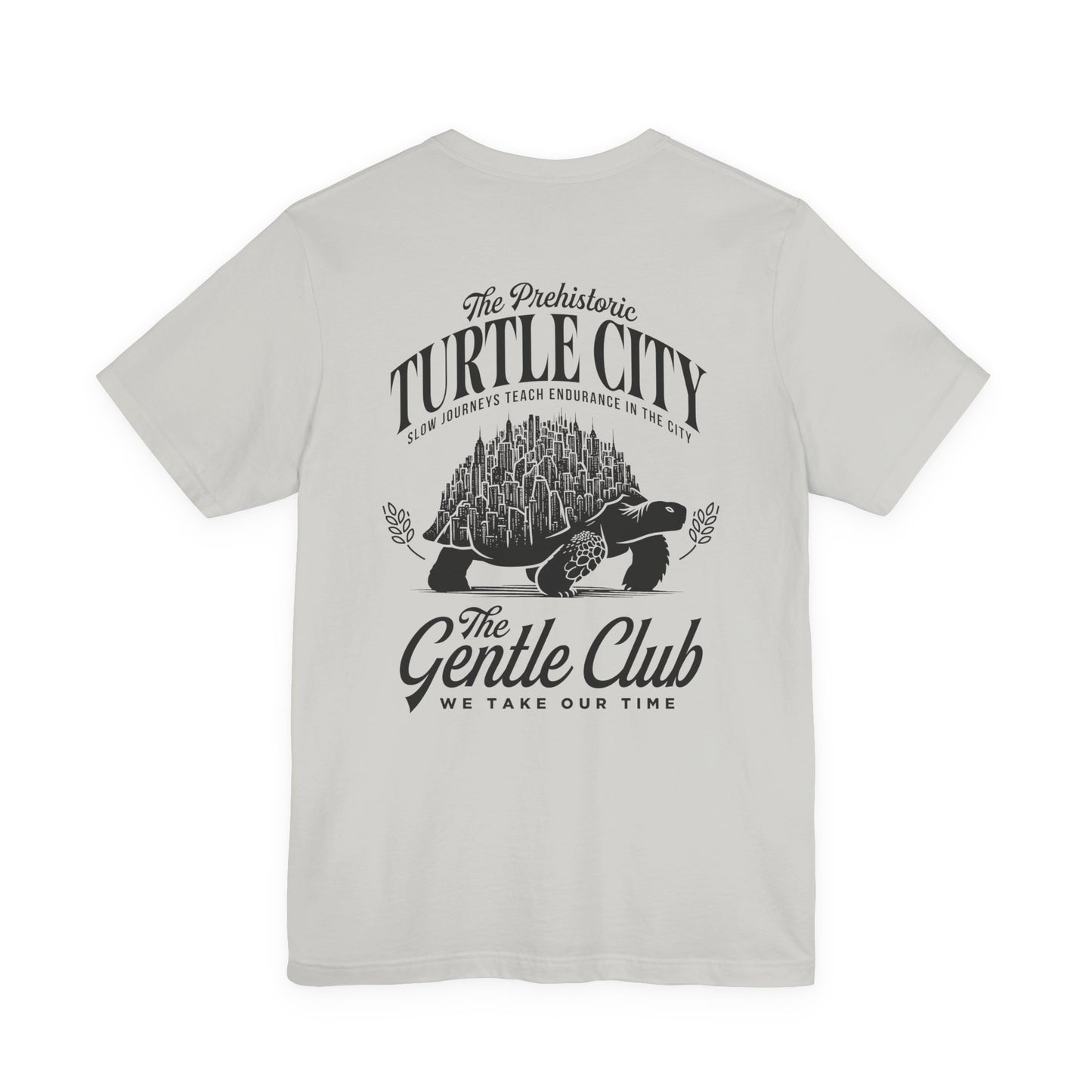 The Prehistoric Turtle City Tshirt – Slow Journeys Teach Endurance
