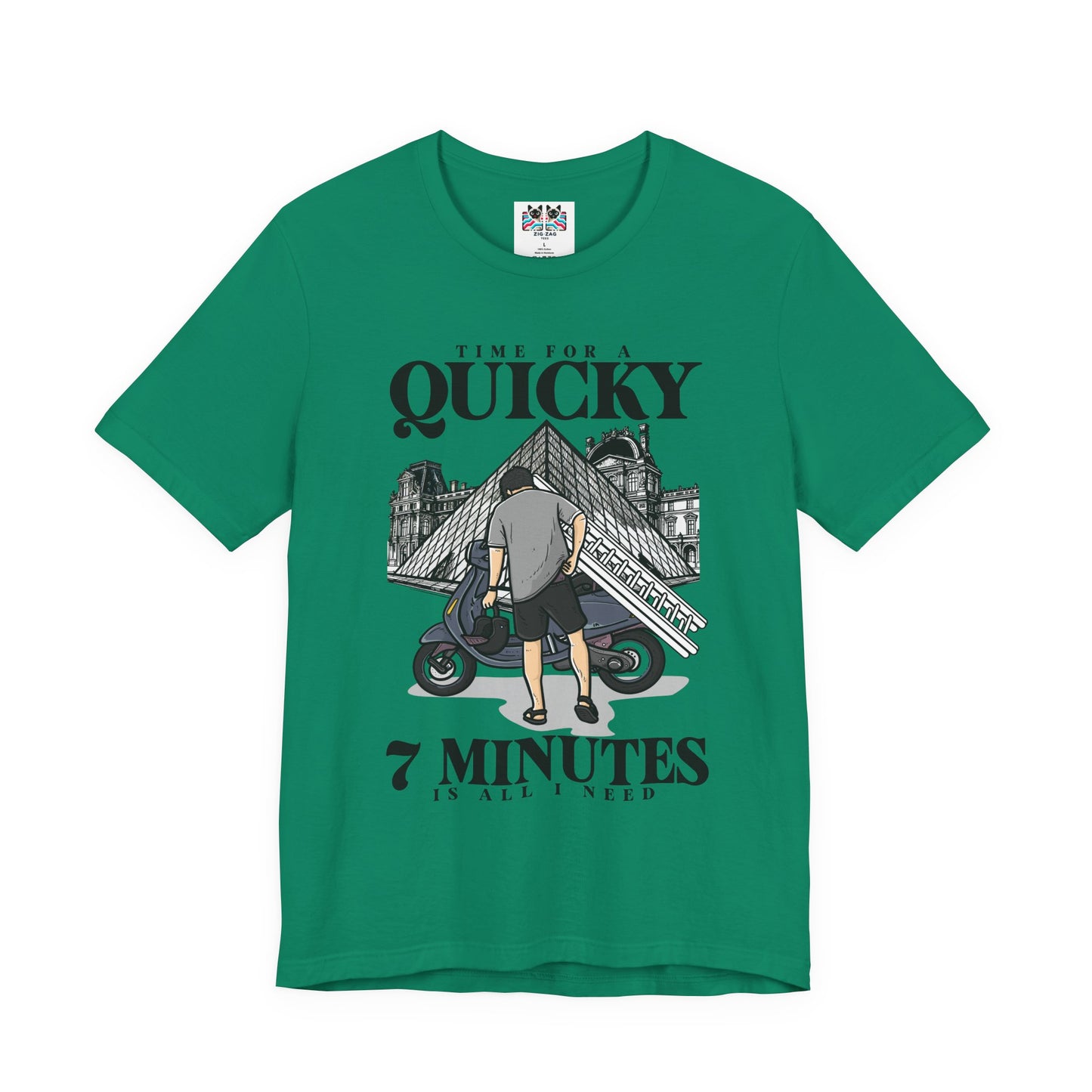 Time for a Quicky – 7 Minutes Louvre Heist T-Shirt