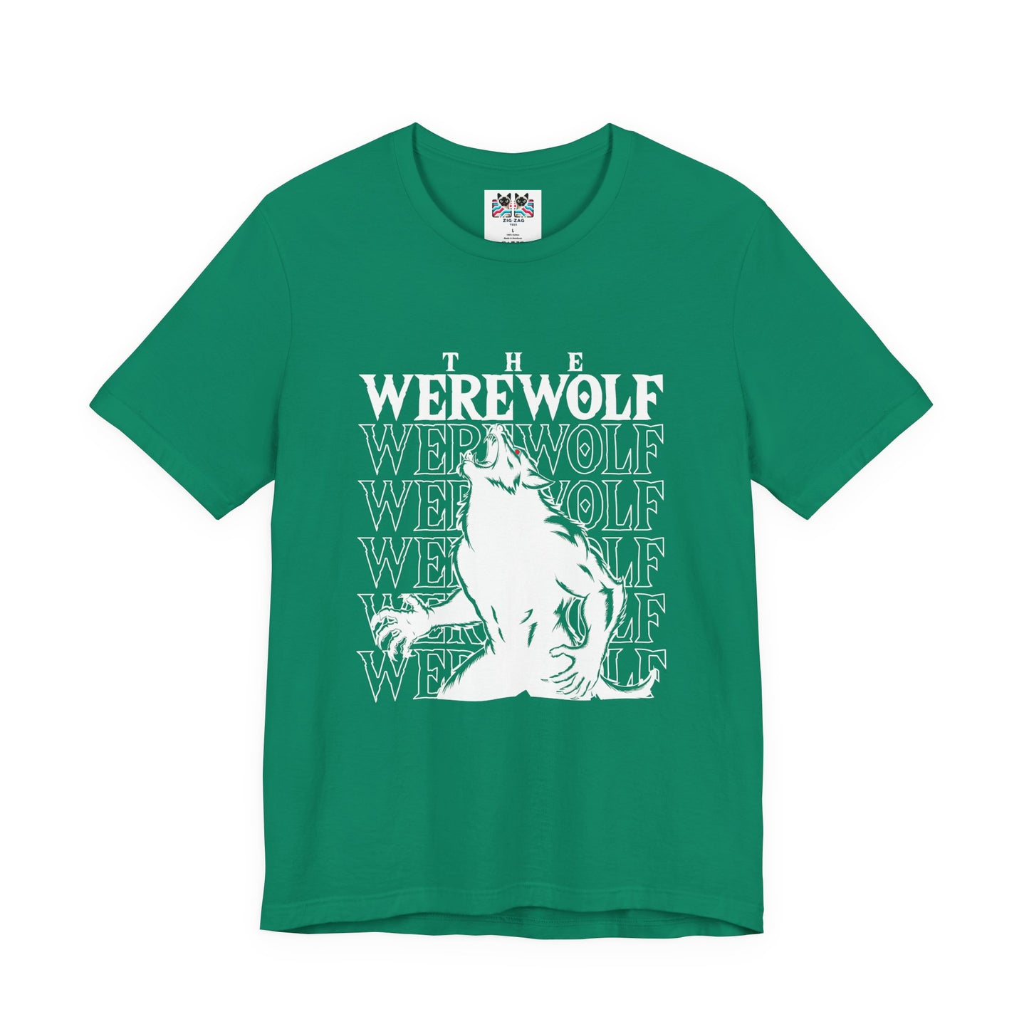 The Werewolf Full Moon Forest Howling Horror T-Shirt