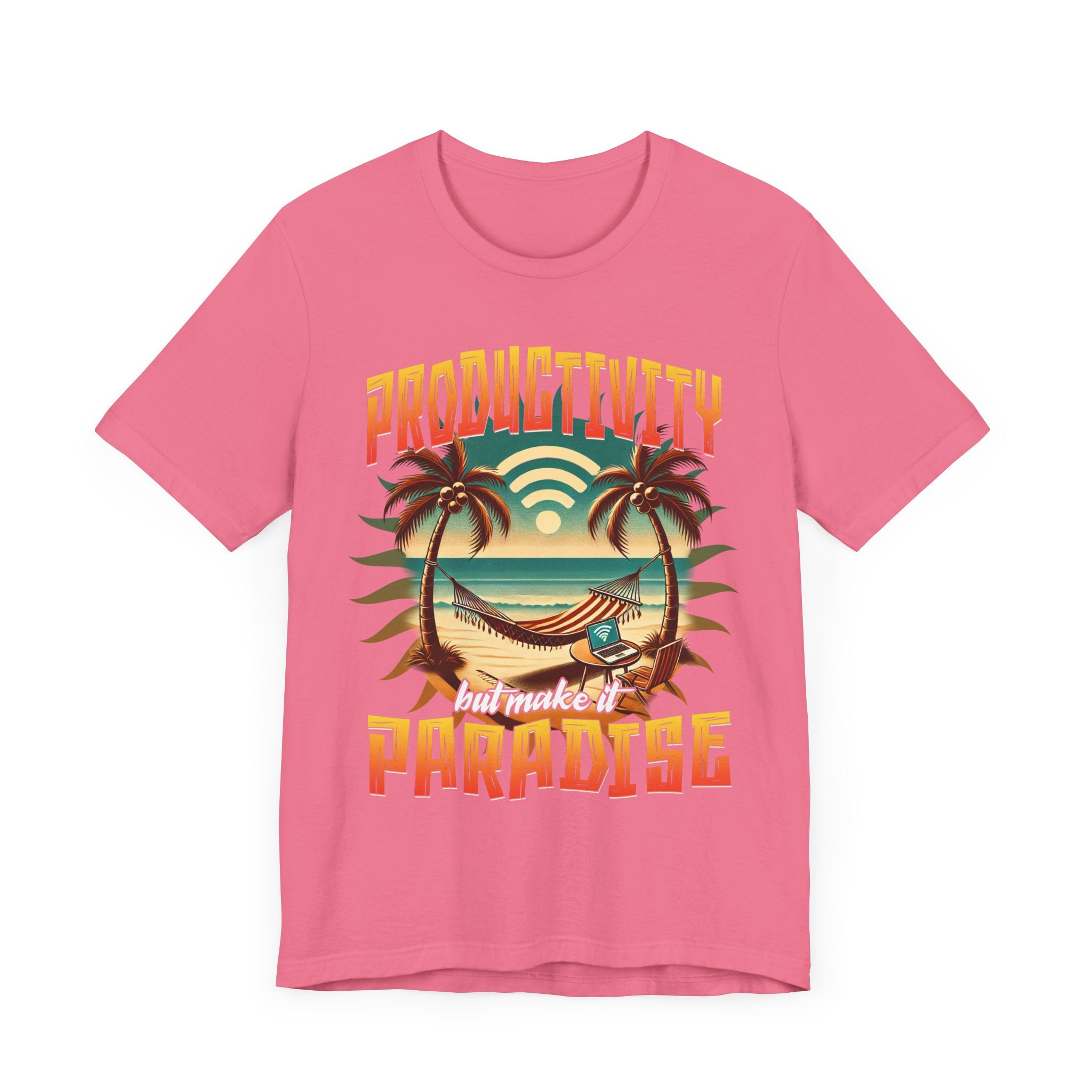 Beach Work Repeat Shirt, Remote Work Tee, Productivity Paradise T Shirt, Digital Nomad Gift, Work From Anywhere Graphic Tee