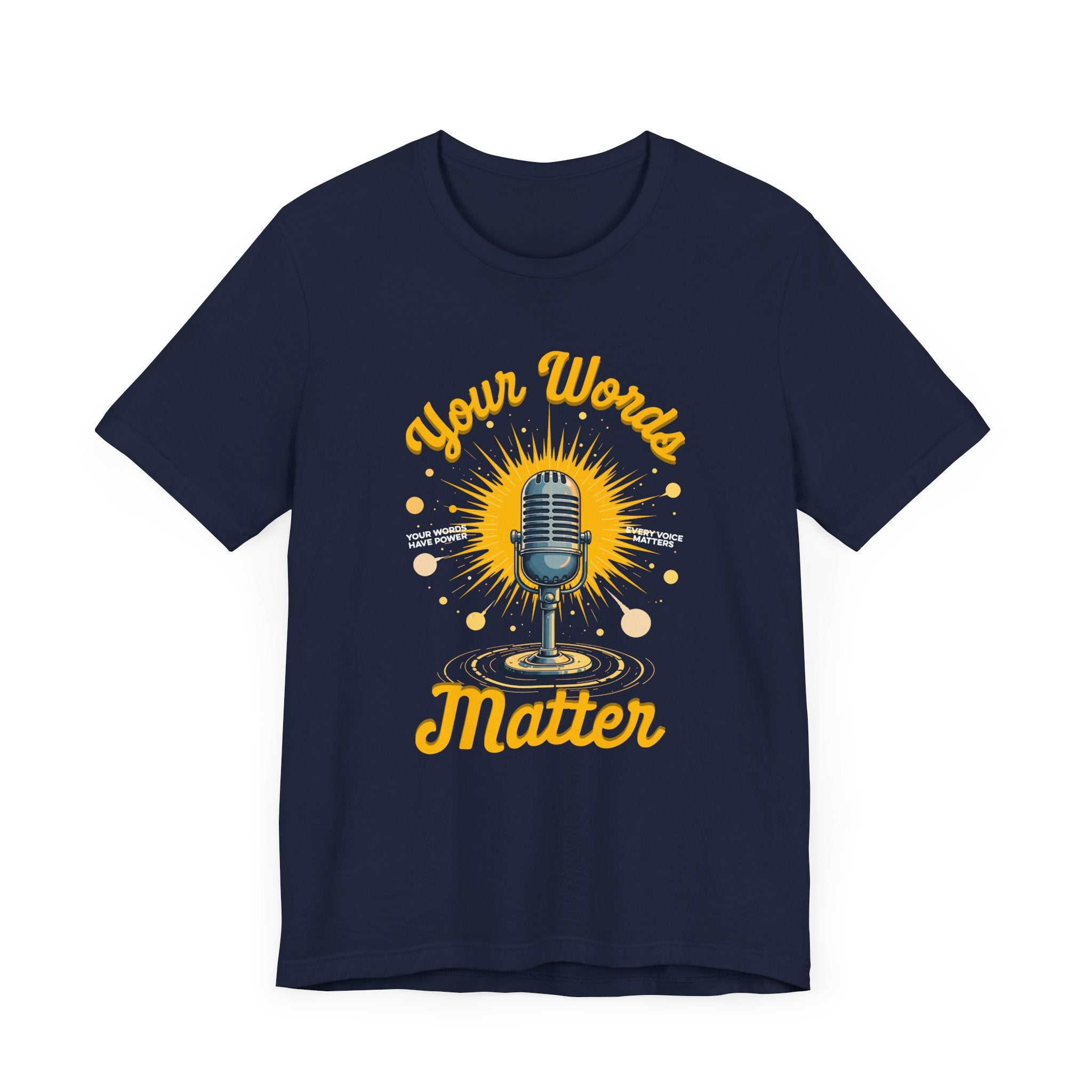 Your Words Matter Tee, Mental Health Awareness Shirt, Positive Speech Graphic, Kindness Reminder Top, Empathy Gift