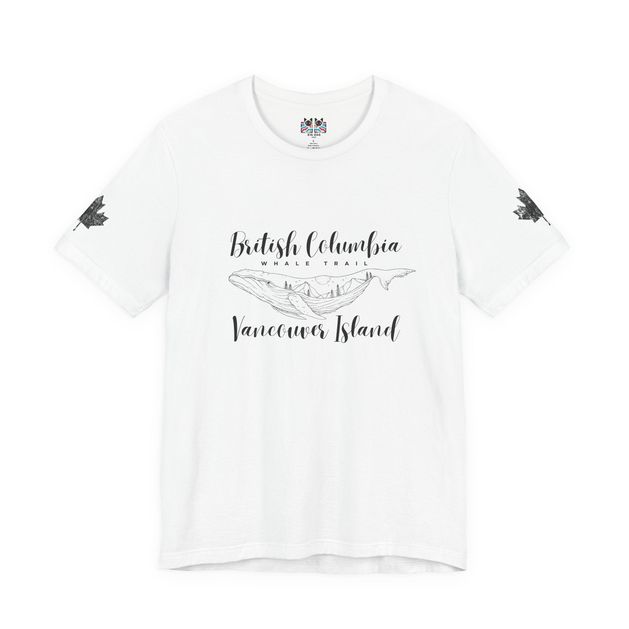 British Columbia Whale Trail Vancouver Island Canada T-Shirt