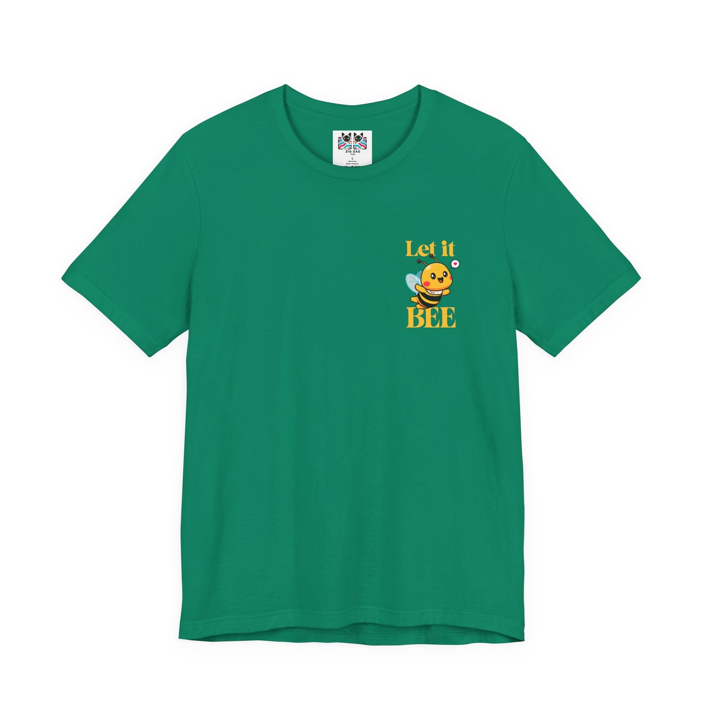 Let It Bee Happy Flying Bee T-Shirt