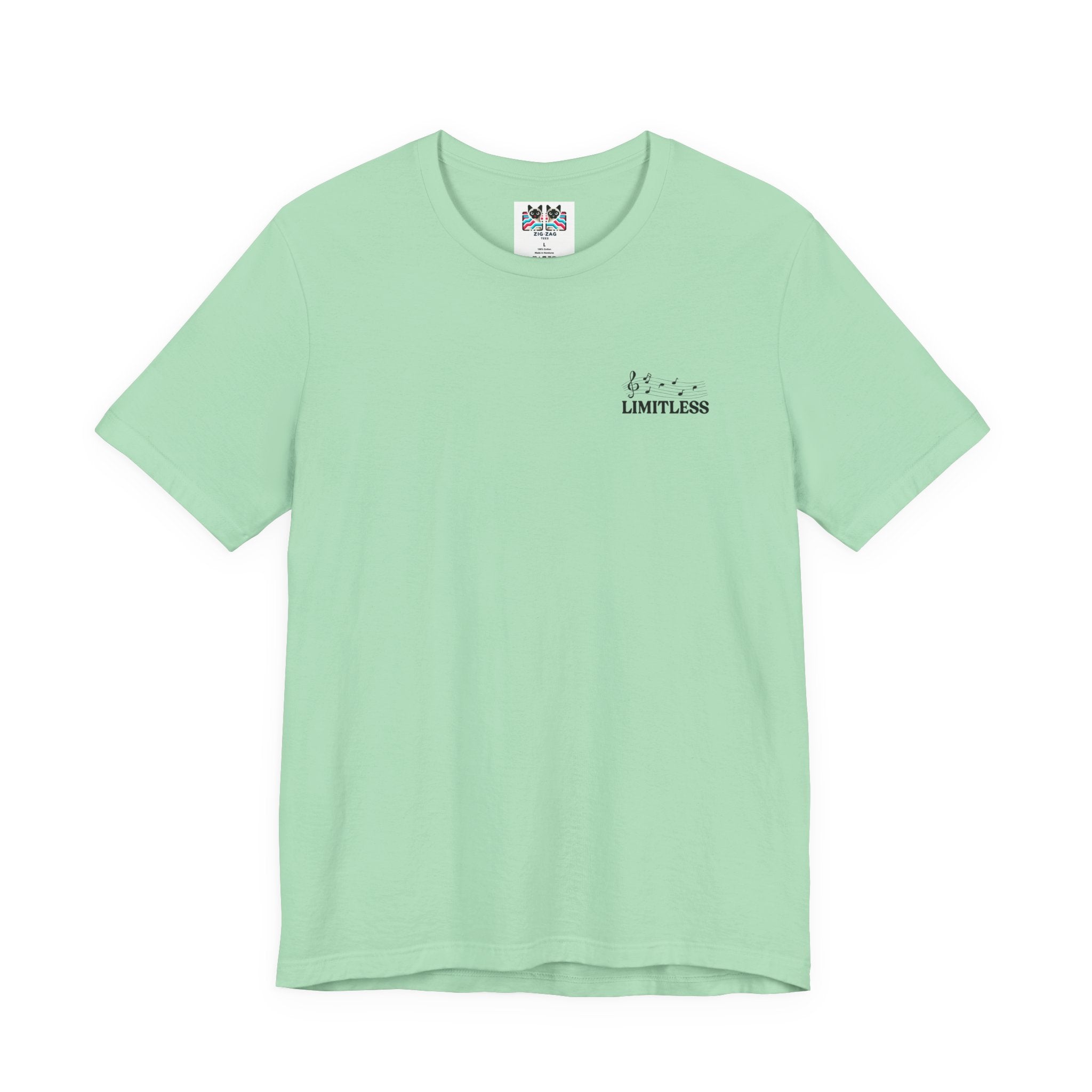 Limitless T-Shirt – Inspirational Piano and Nature Doorway Design
