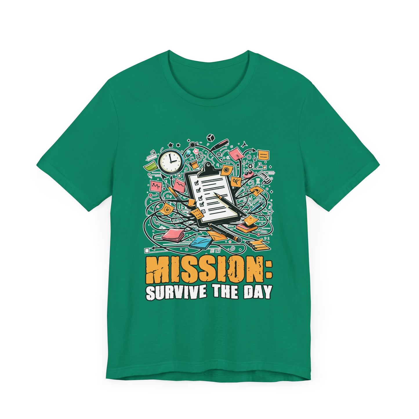 Chaos Coordinator- Mission to Survive | Task List Graphic T-Shirt