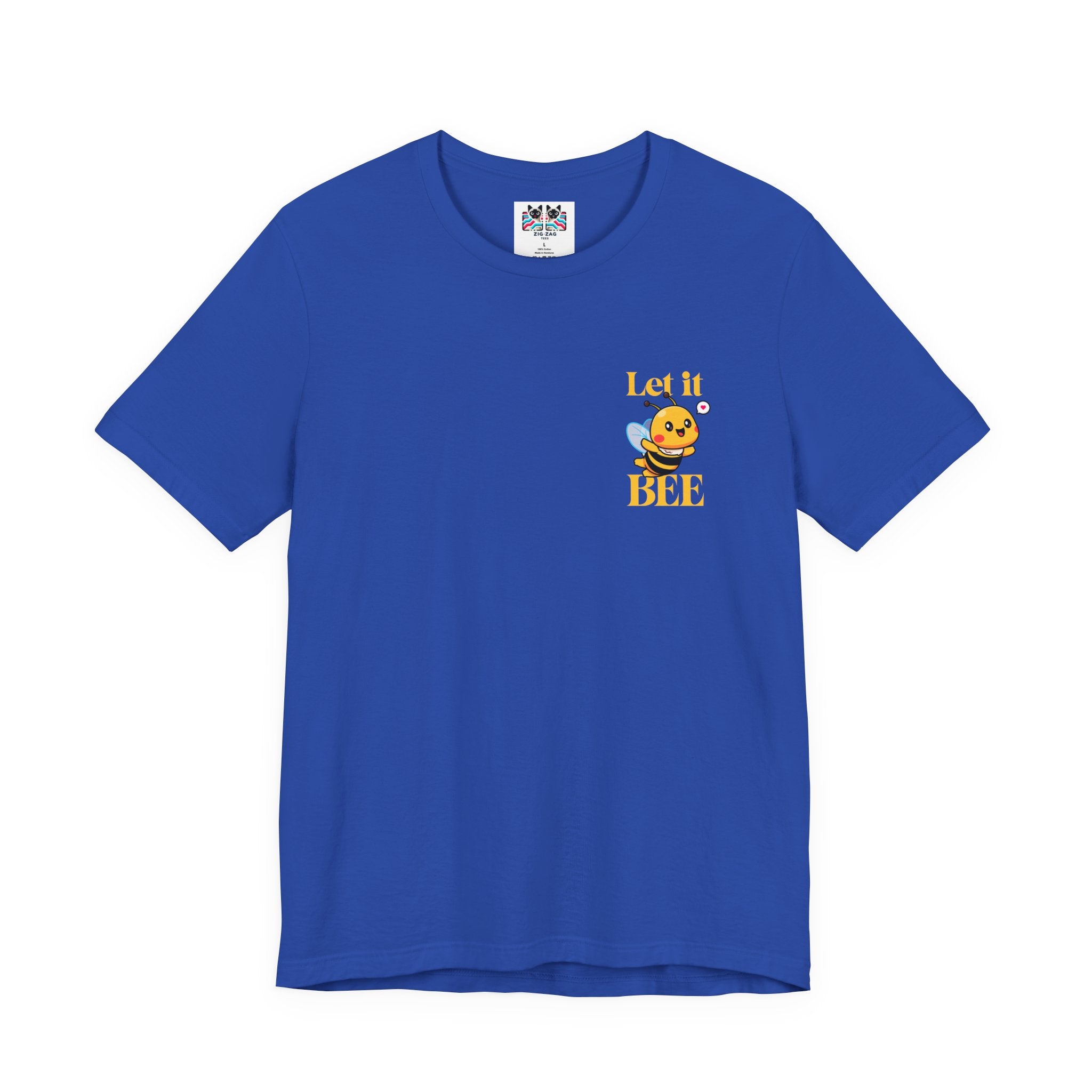 Let It Bee Happy Flying Bee T-Shirt