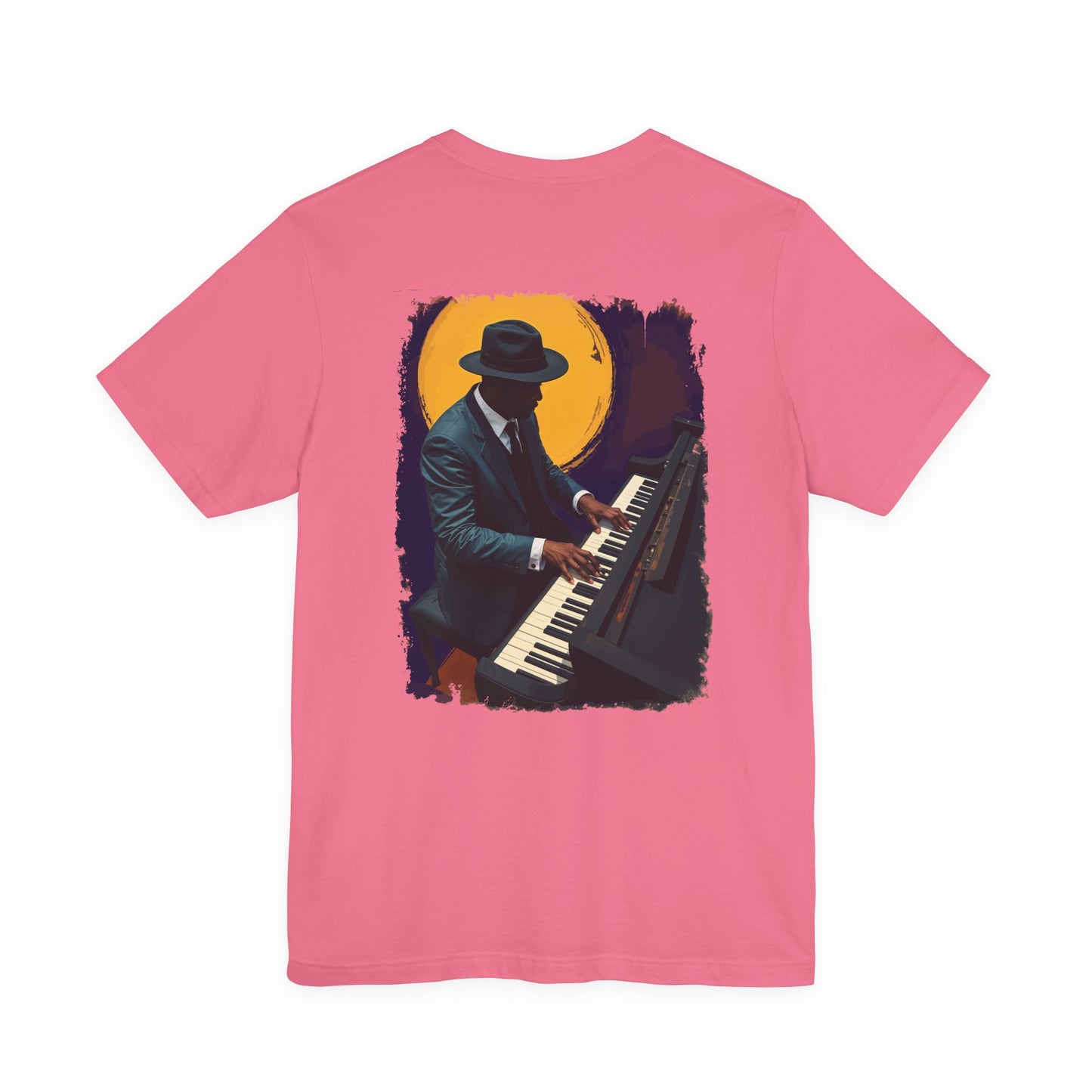 Grand Piano Keys of the Heart T-Shirt – Musician Artistic Graphic