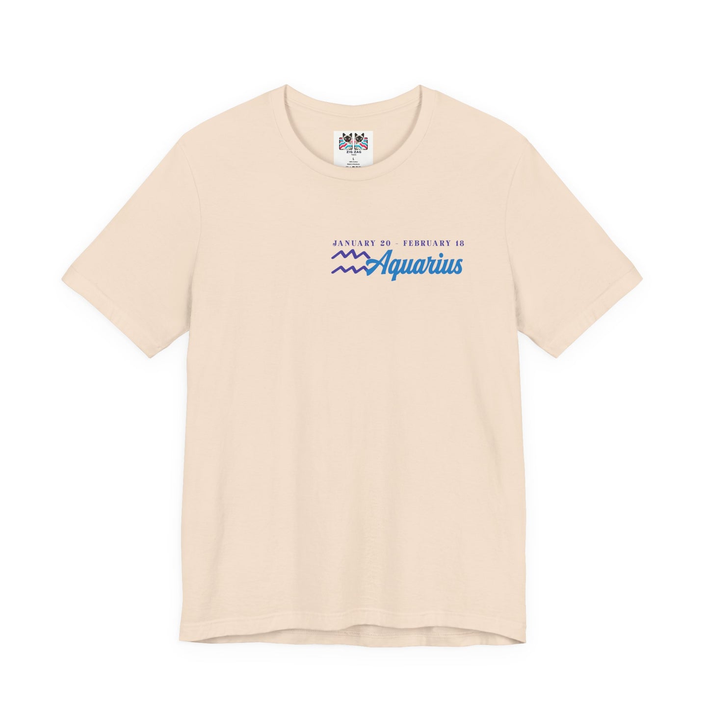 Aquarius Zodiac T-Shirt – Embrace Your Uniqueness Zodiac Wheel