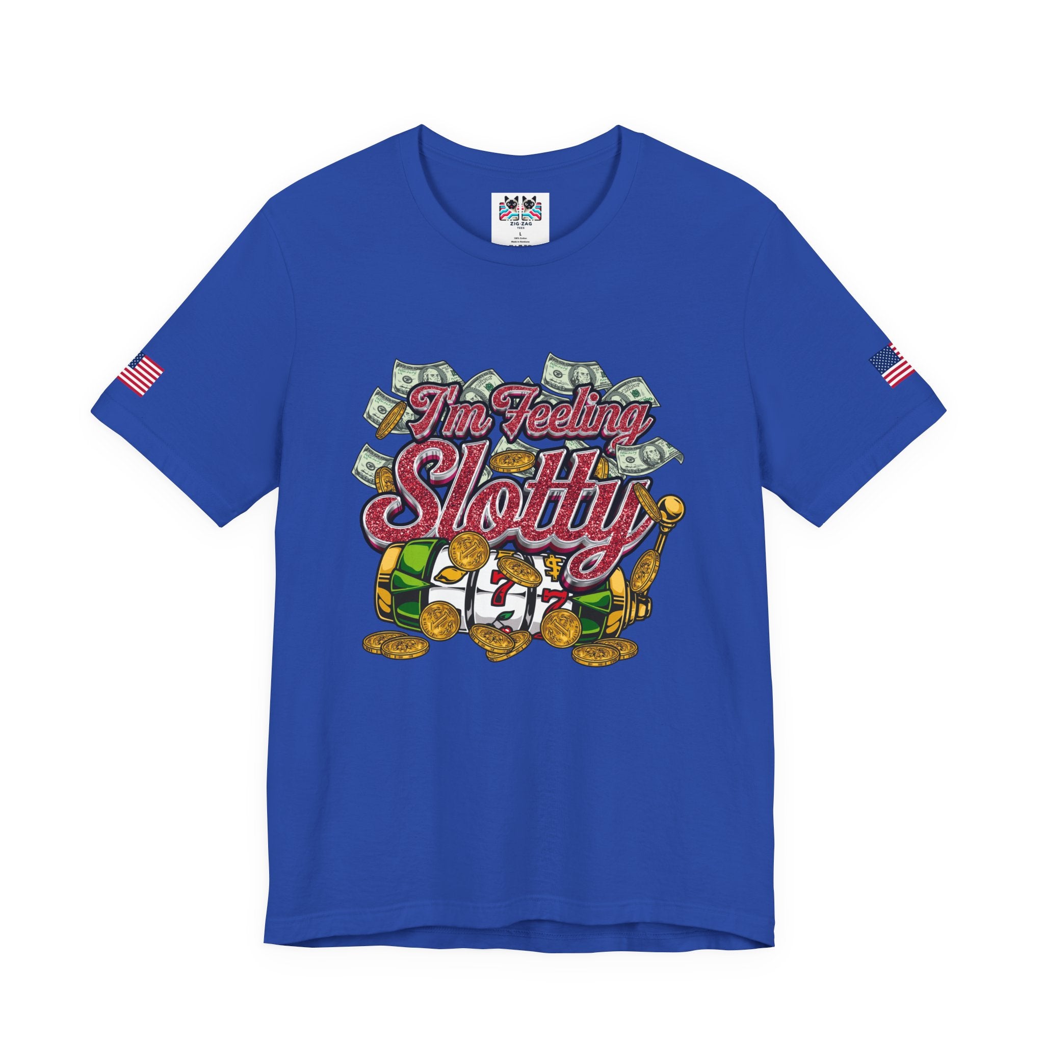 I'm Feeling Slotty Funny Casino Shirt – Vegas Girls Trip Slot Machine Tee